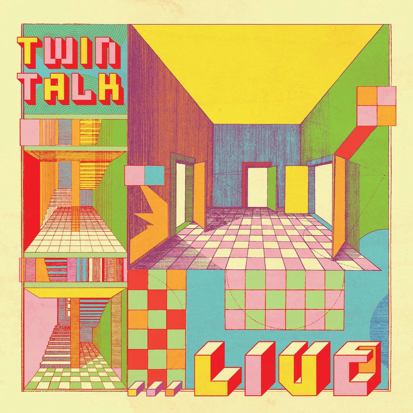 Twin Talk Live Vinyl Record