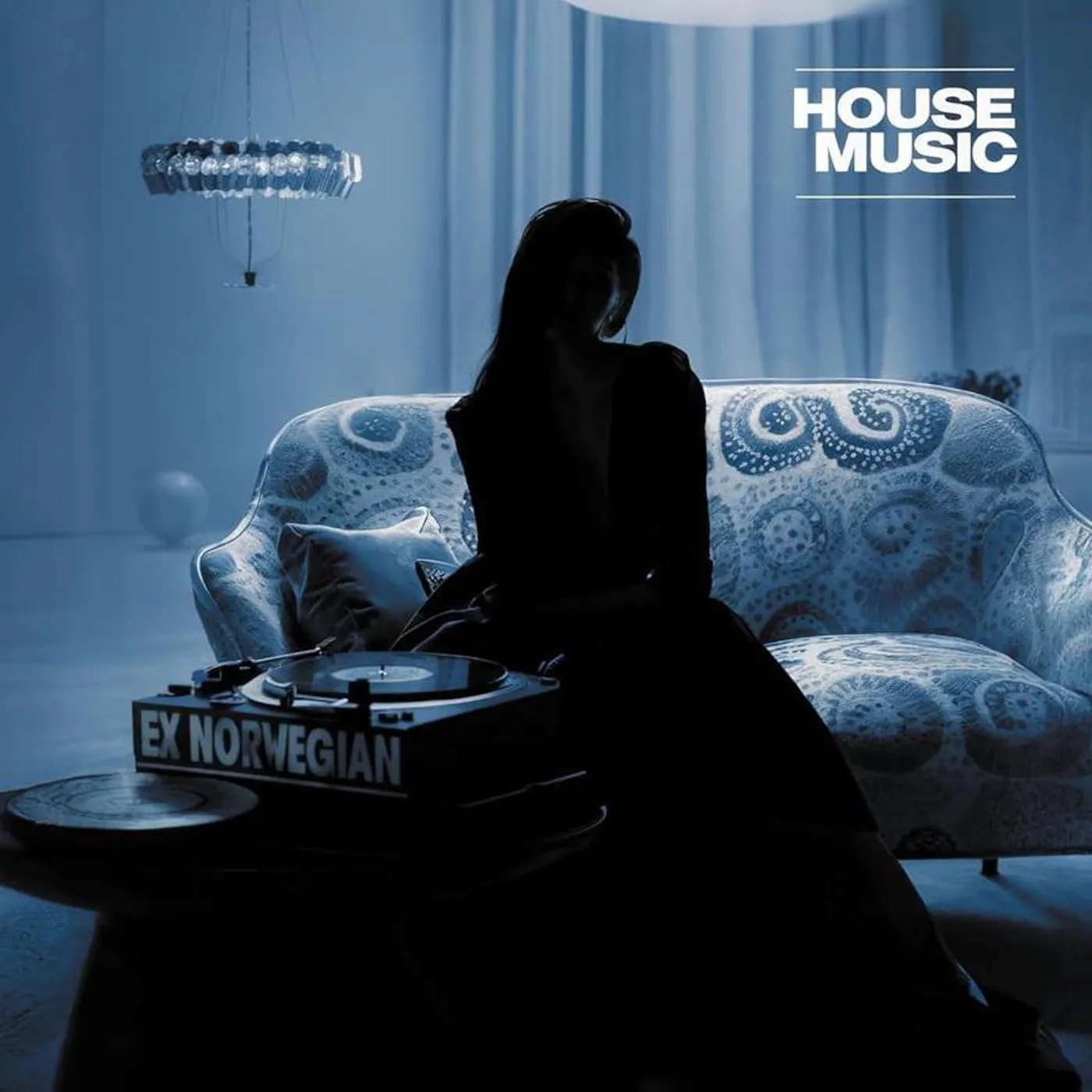 Ex Norwegian House Music (Blue) Vinyl Record