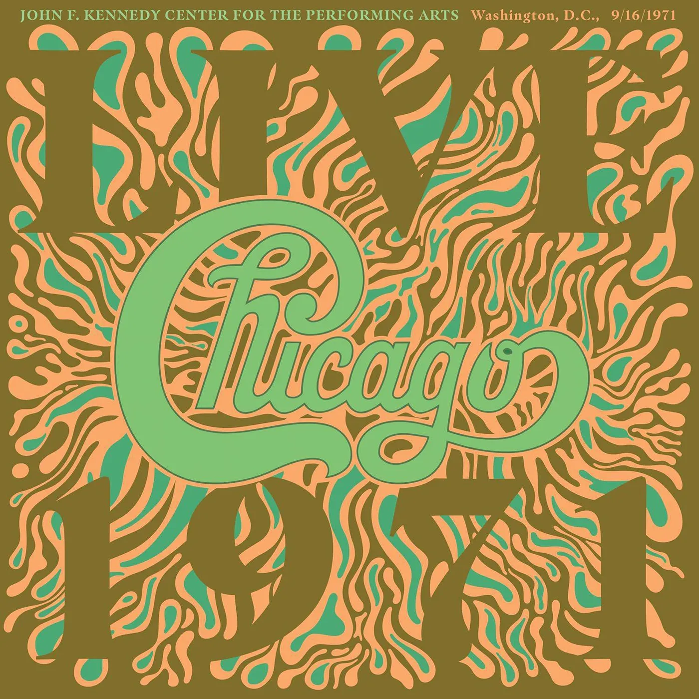 Chicago At The John F. Kennedy Center For The Performing Arts, Washington D.C. (9/16/71) (4LP Boxset) Vinyl Record