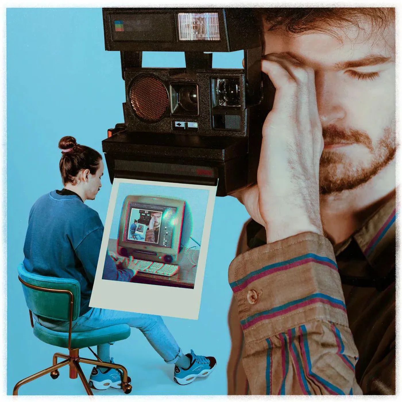 Origami Angel Feeling Not Found (Blue) Vinyl Record