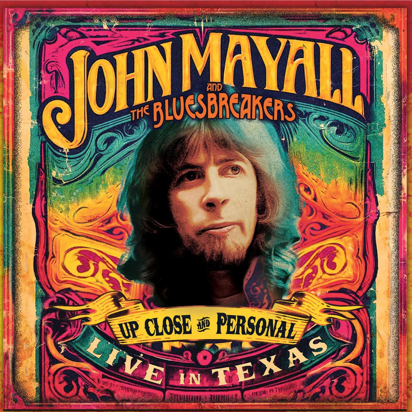 John Mayall & The Bluesbreakers 19224 Up Close & Personal - Live In Texas (Red) Vinyl Record