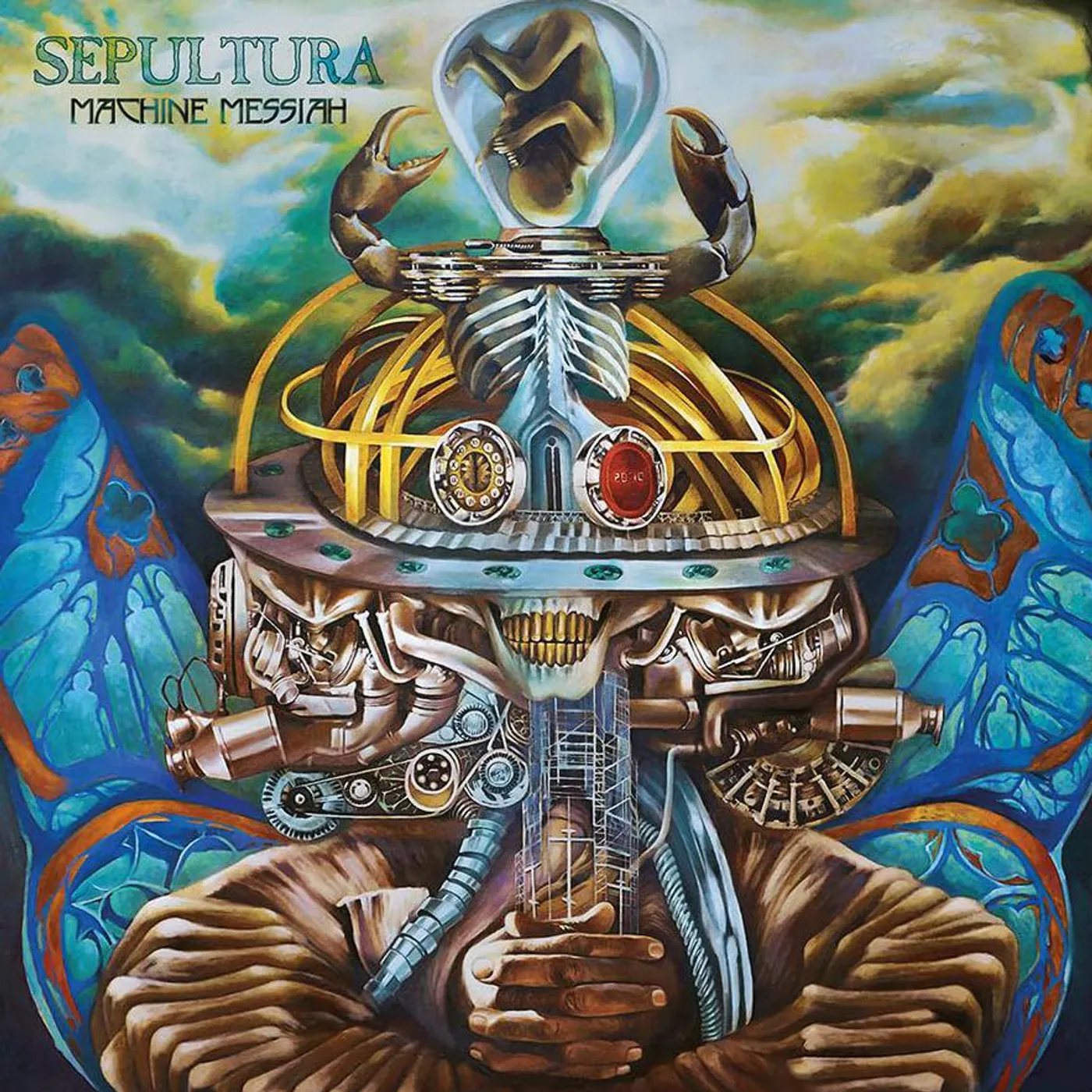 Sepultura Machine Messiah (40th Anniversary Edition/Red) Vinyl Record