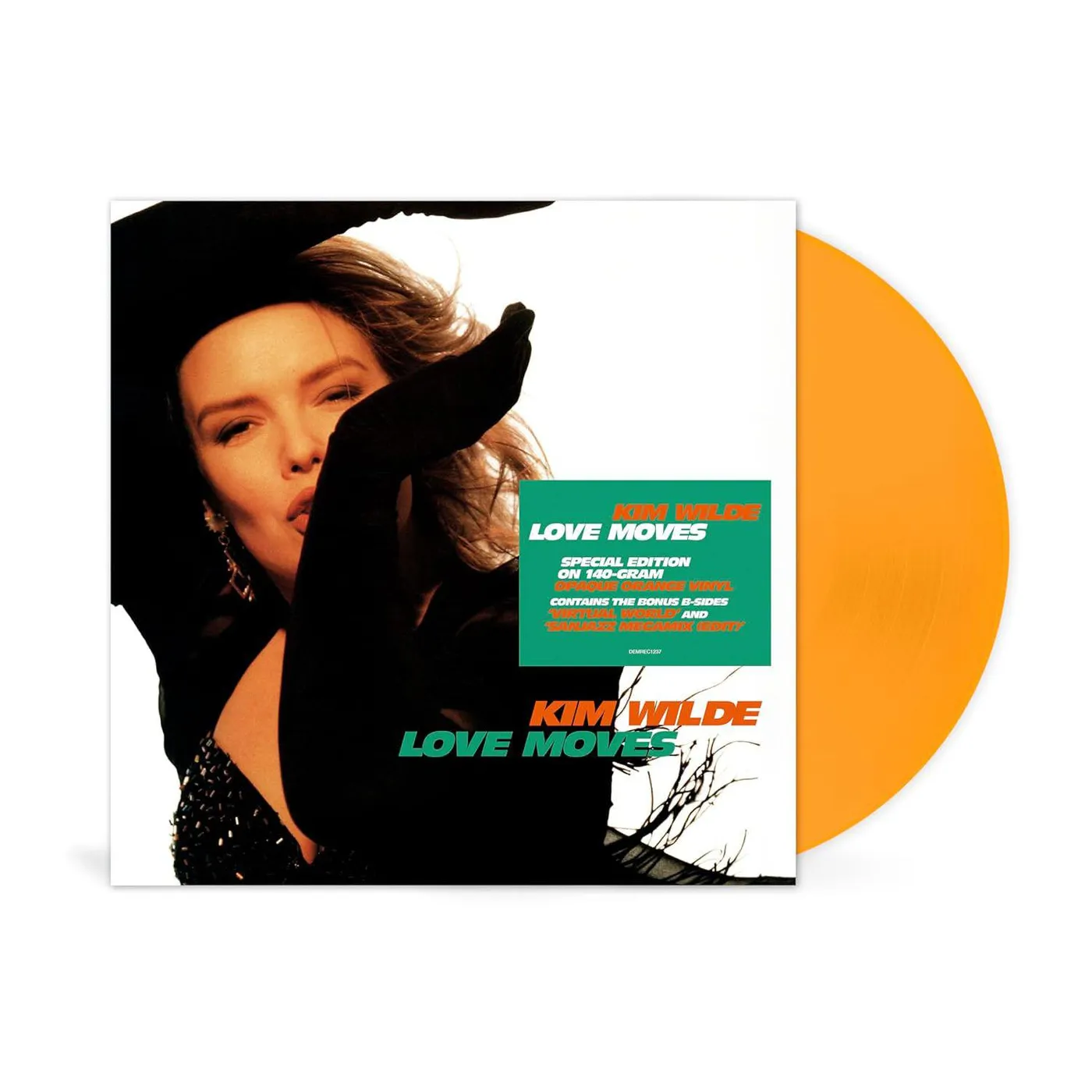 Kim Wilde Love Moves (Orange) Vinyl Record