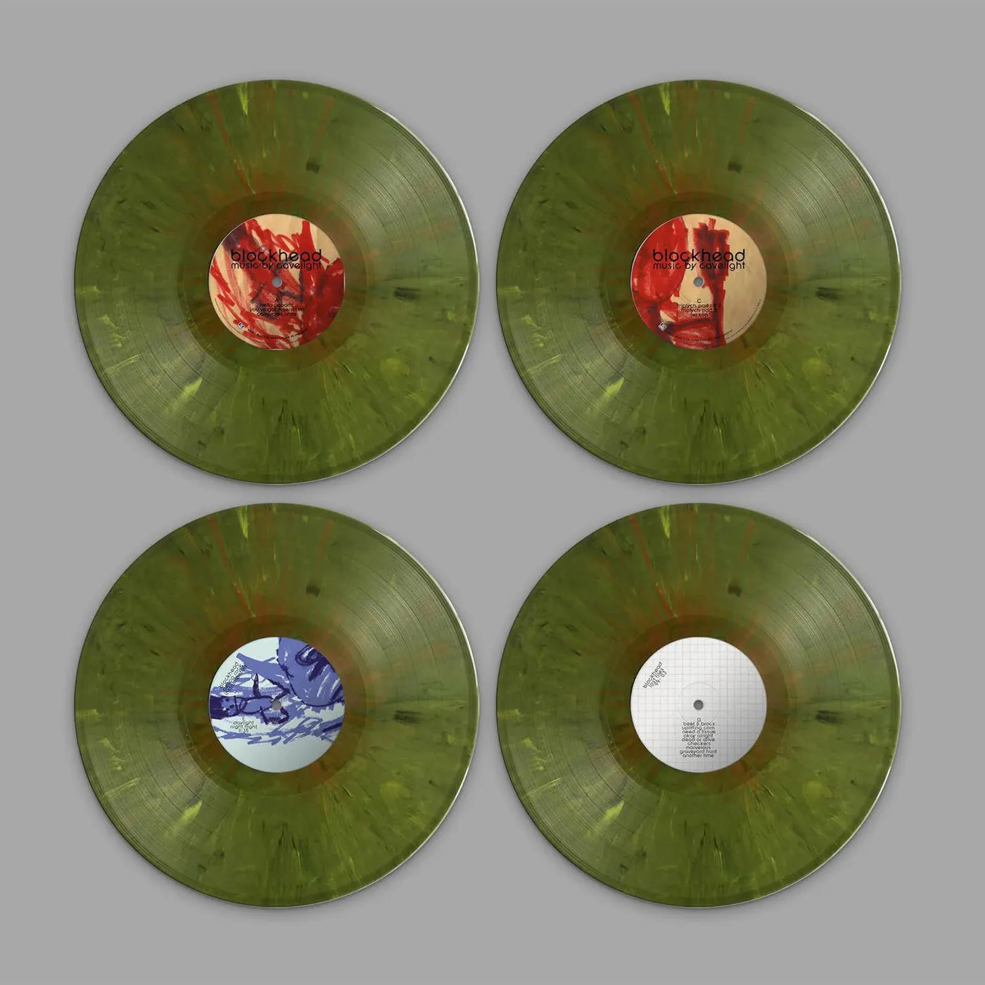 Blockhead Music By Cavelight (20 Year Anniversary Reissue) (Marbled Green/4LP/140g) Vinyl Record