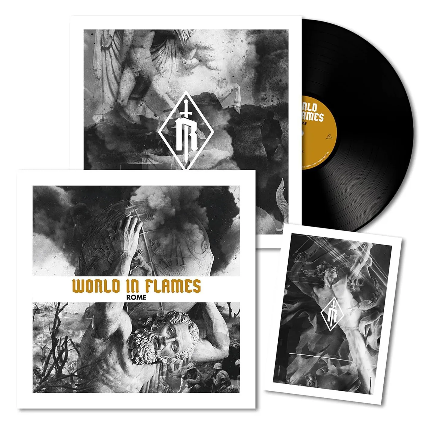 ROME World In Flames Vinyl Record