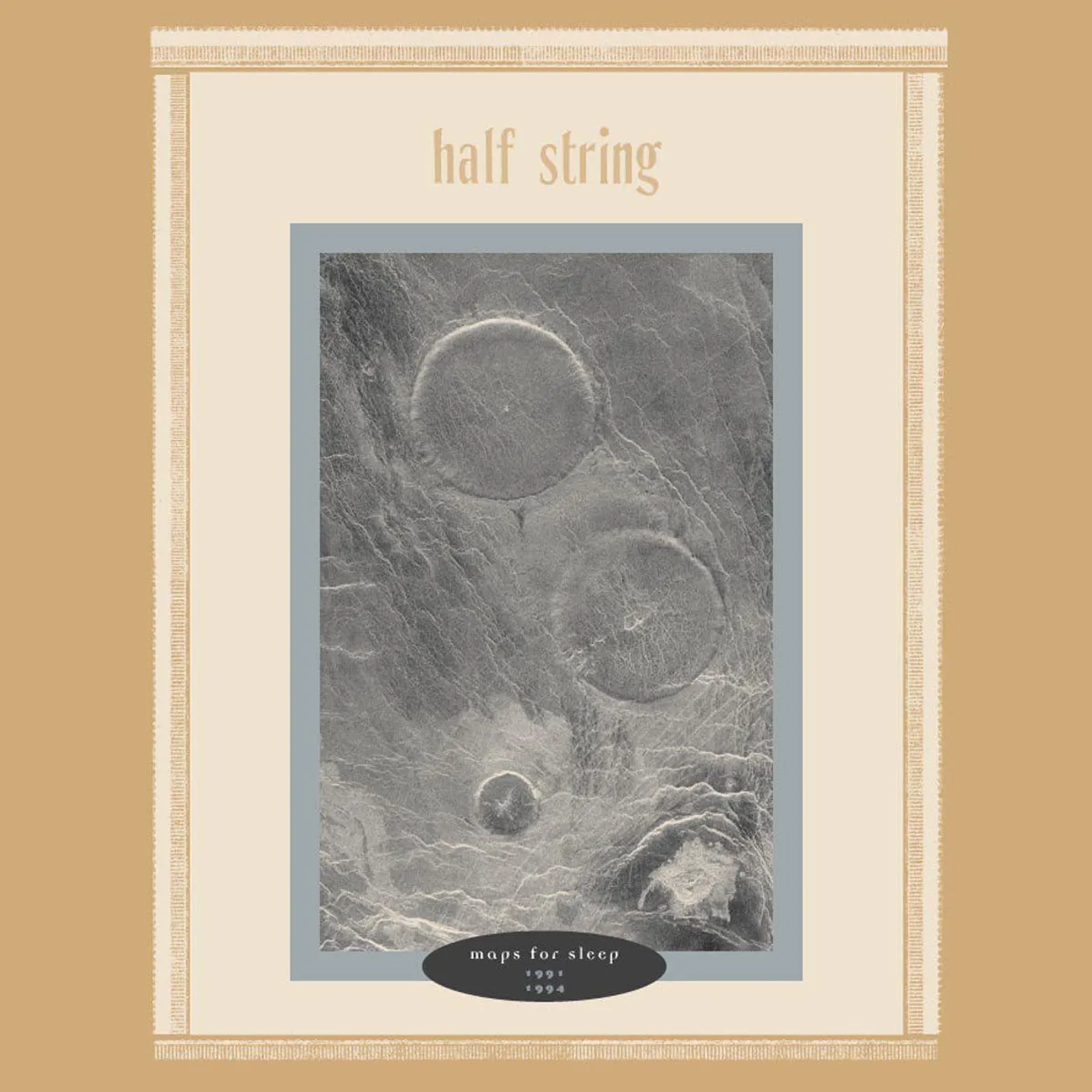 Half String Maps For Sleep Vinyl Record