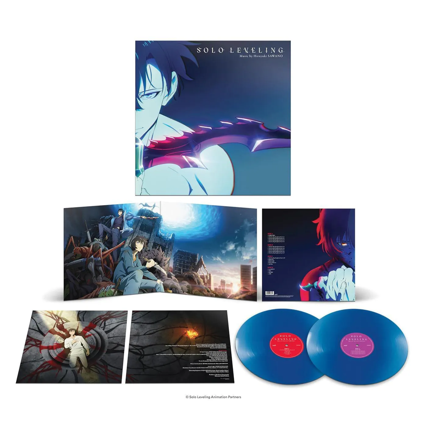 Sawano Hiroyuki Solo Leveling (OST) (2LP) Vinyl Record
