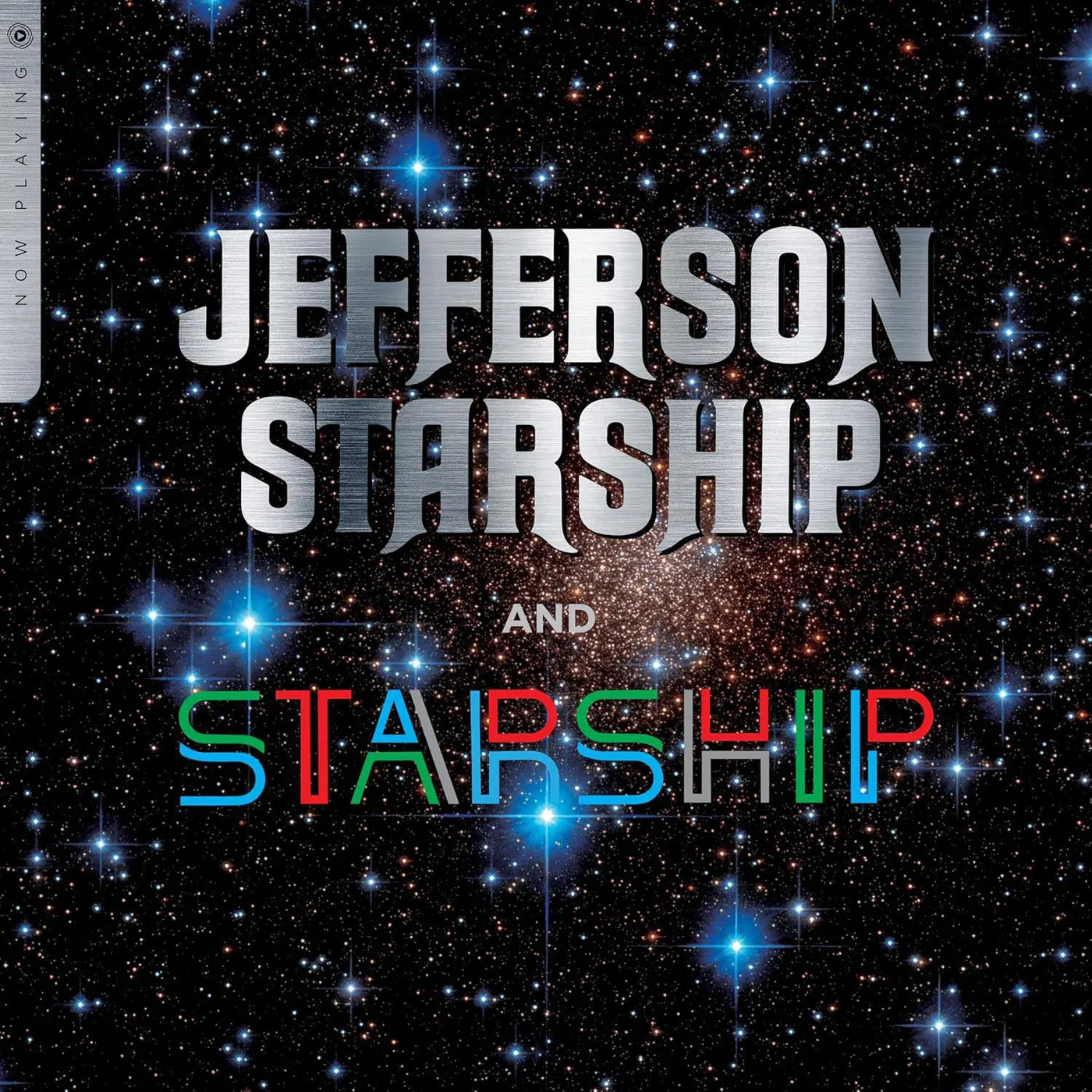 Jefferson Starship Now Playing (Blue) Vinyl Record