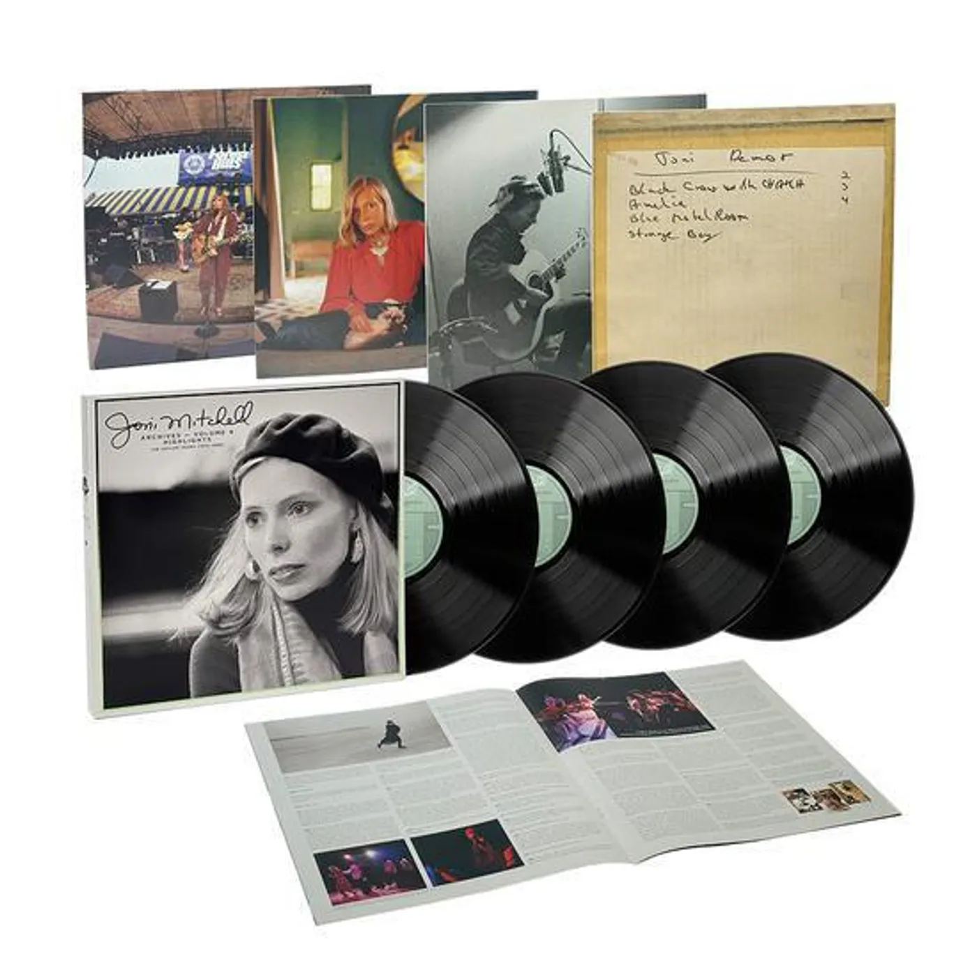 Joni Mitchell Archives, Vol. 4: The Asylum Years (1976-1980) (Highlights) (4LP Boxset) Vinyl Record