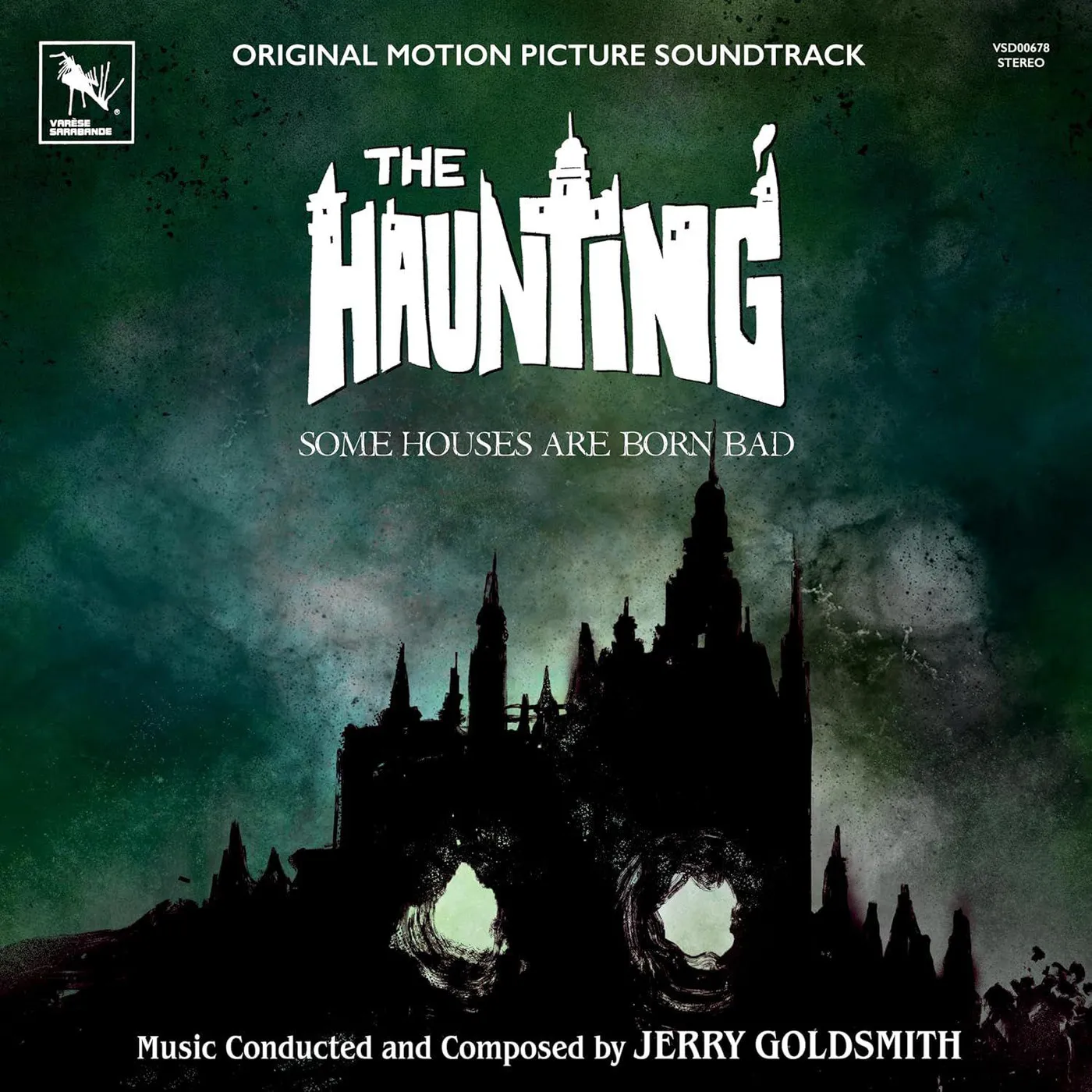 Jerry Goldsmith Haunting (OST) (Deluxe Edition) (Black/Gold/Grey Marble/2lp) Vinyl Record