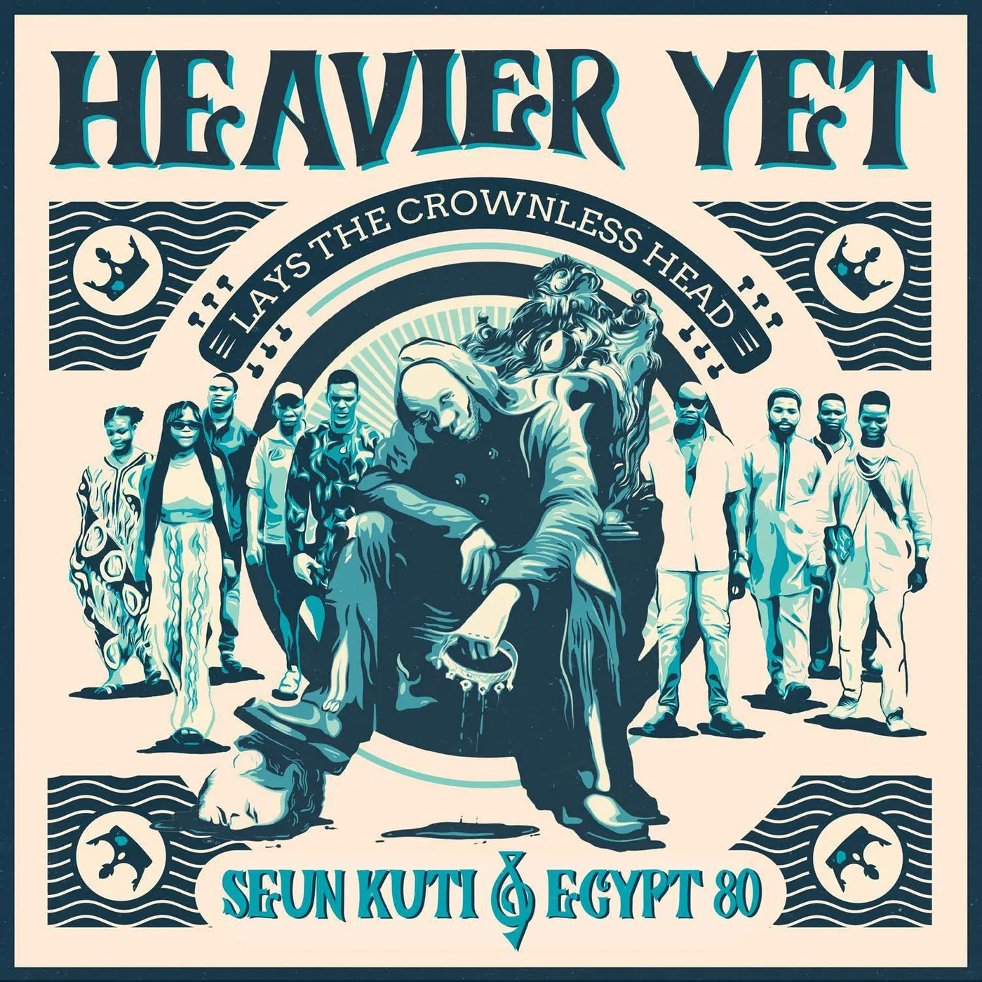 Seun Kuti & Egypt 80 Heavier Yet (Lays The Crownless Head) (Transparent) (I) Vinyl Record