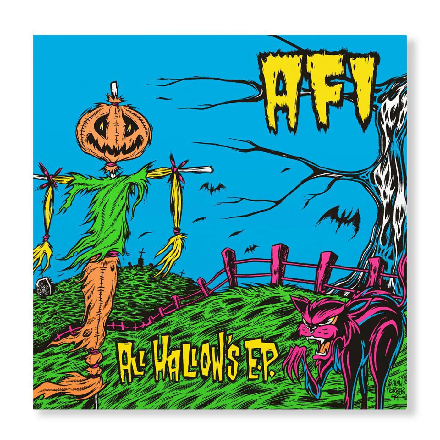 AFI All Hallow's Ep (25th Anniversary Edition) (Ep) (Spectral Pink/45rpm) Vinyl Record