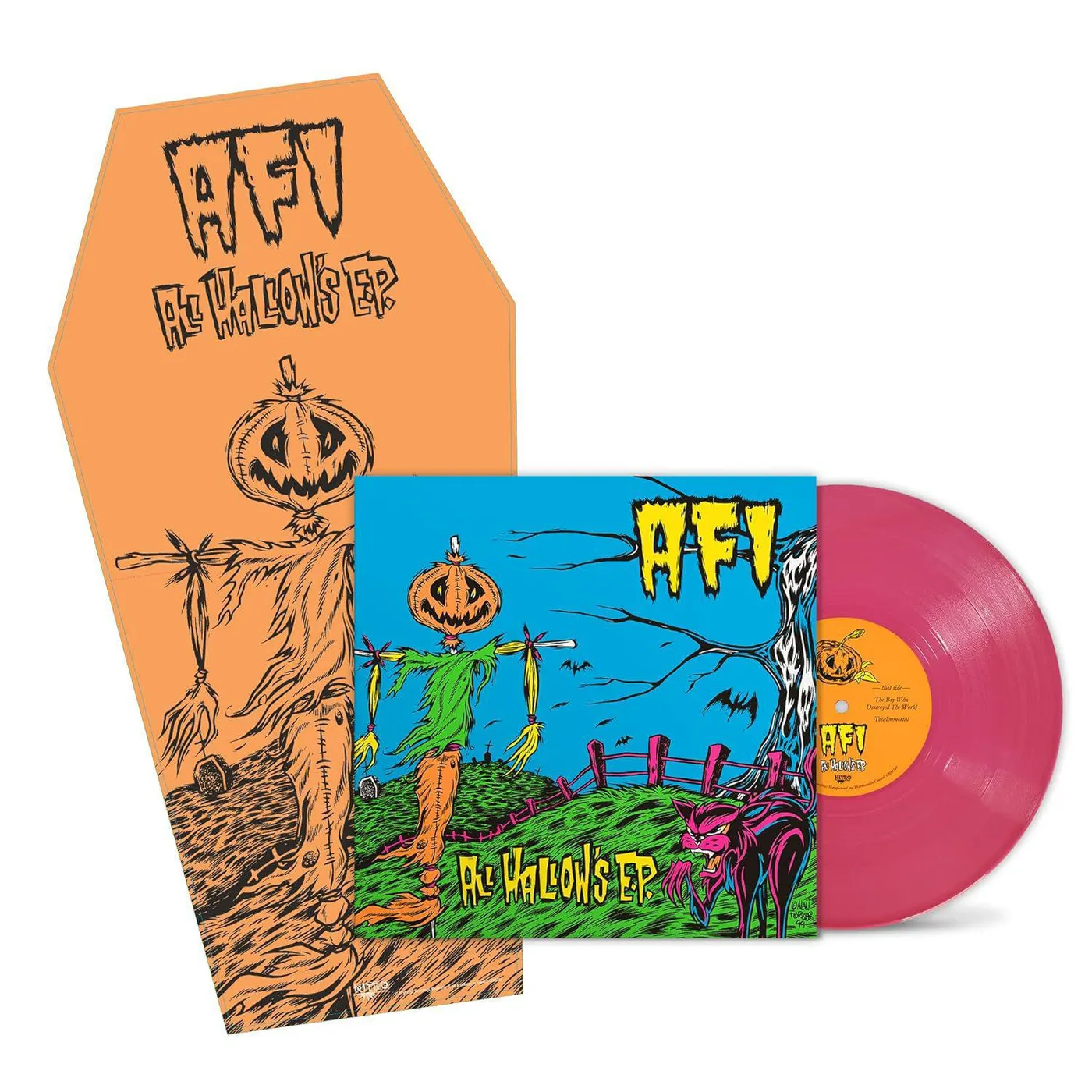 AFI All Hallow's Ep (25th Anniversary Edition) (Ep) (Spectral Pink/45rpm) Vinyl Record