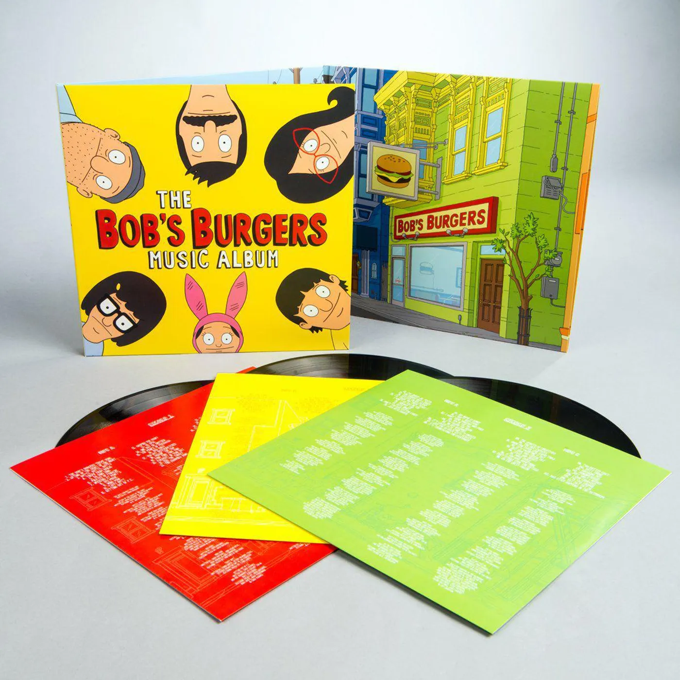 Bob's Burgers   Music Album (3LP + 7" Boxset) Vinyl Record