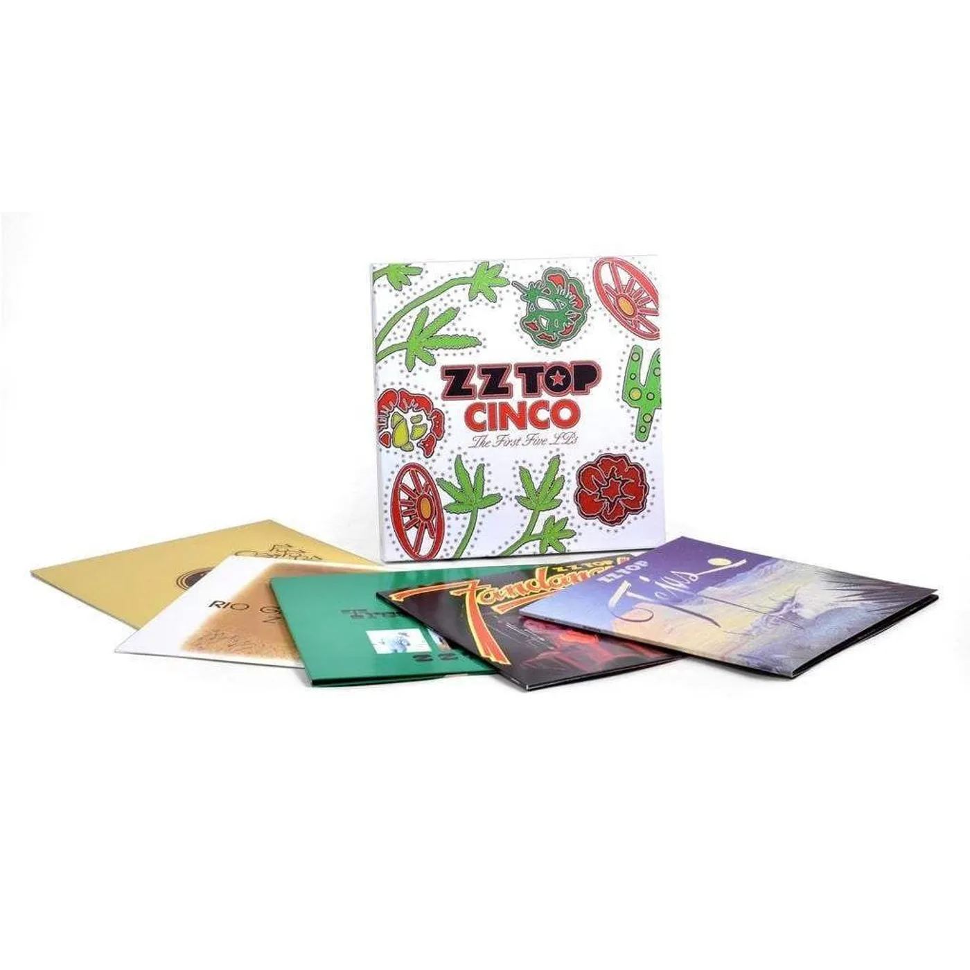 ZZ Top CINCO: THE FIRST FIVE LPS Vinyl Record Box Set