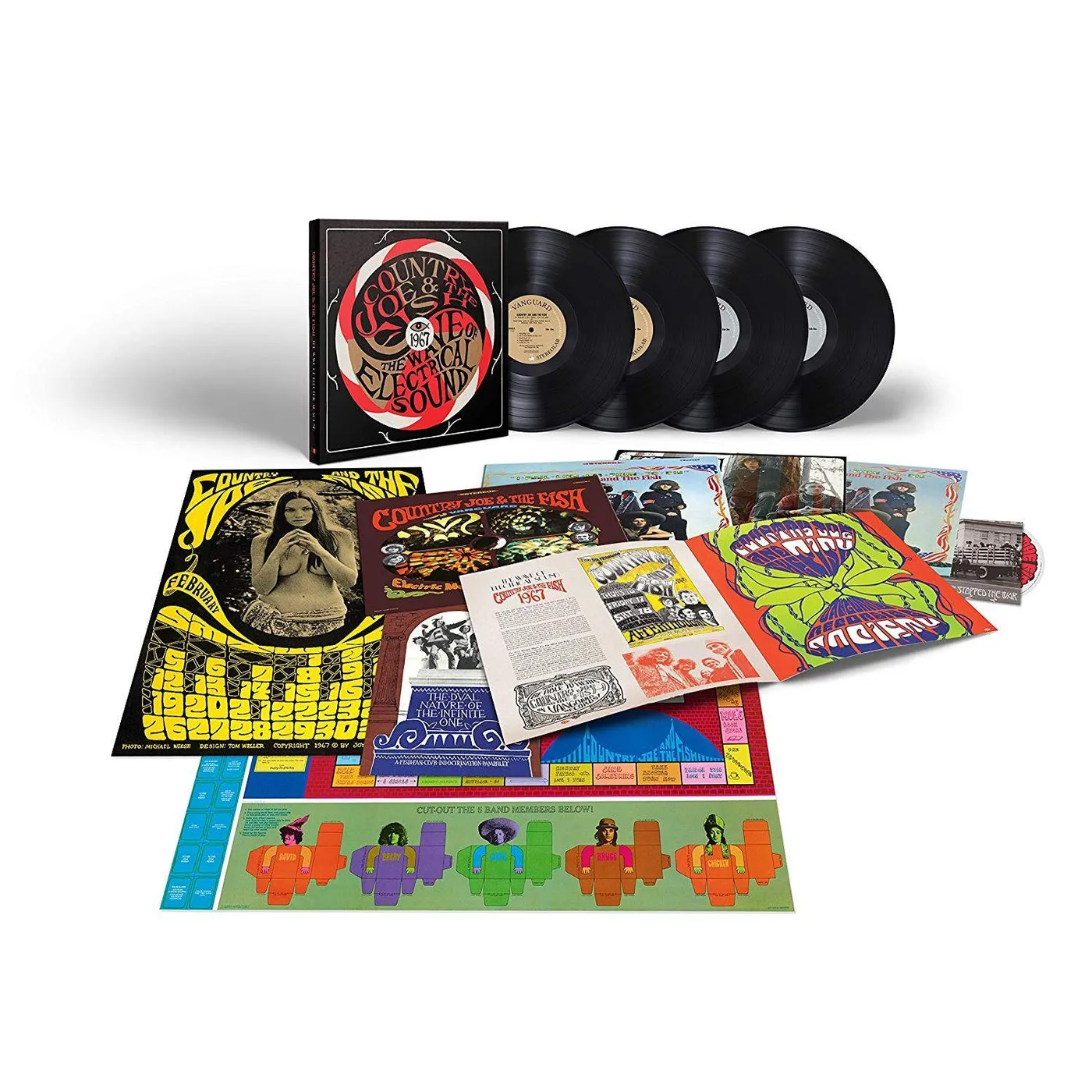 Country Joe & The Fish Wave Of Electrical Sound Vinyl Record Box Set