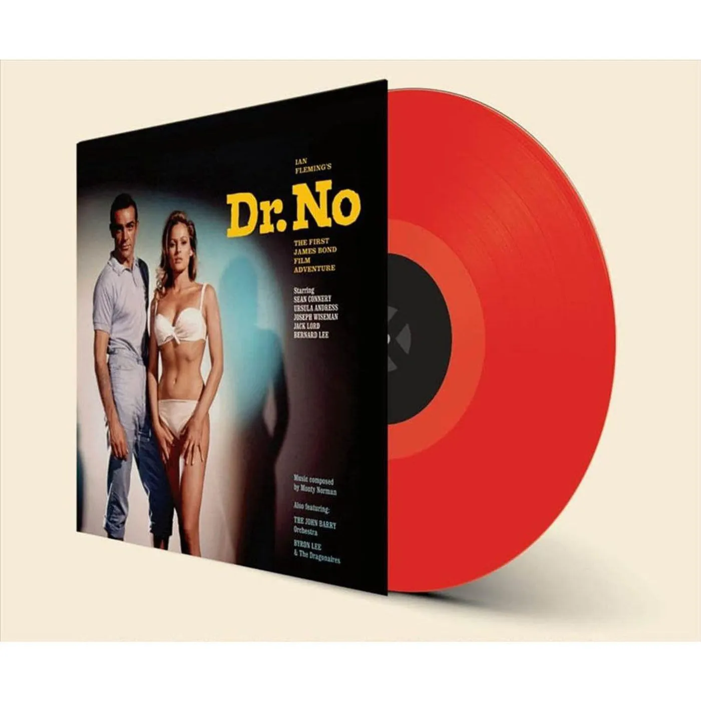 Monty Norman Dr. No / Original Soundtrack Red Vinyl Record - Limited Edition, 180 Gram Pressing, Remastered