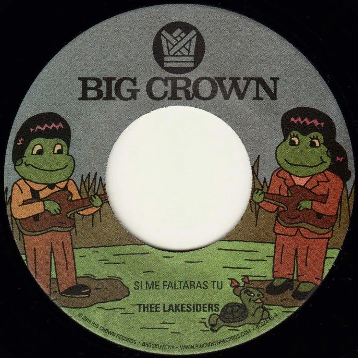 Thee Lakesiders SI ME FALTARAS TU / PARACHUTE Vinyl Record