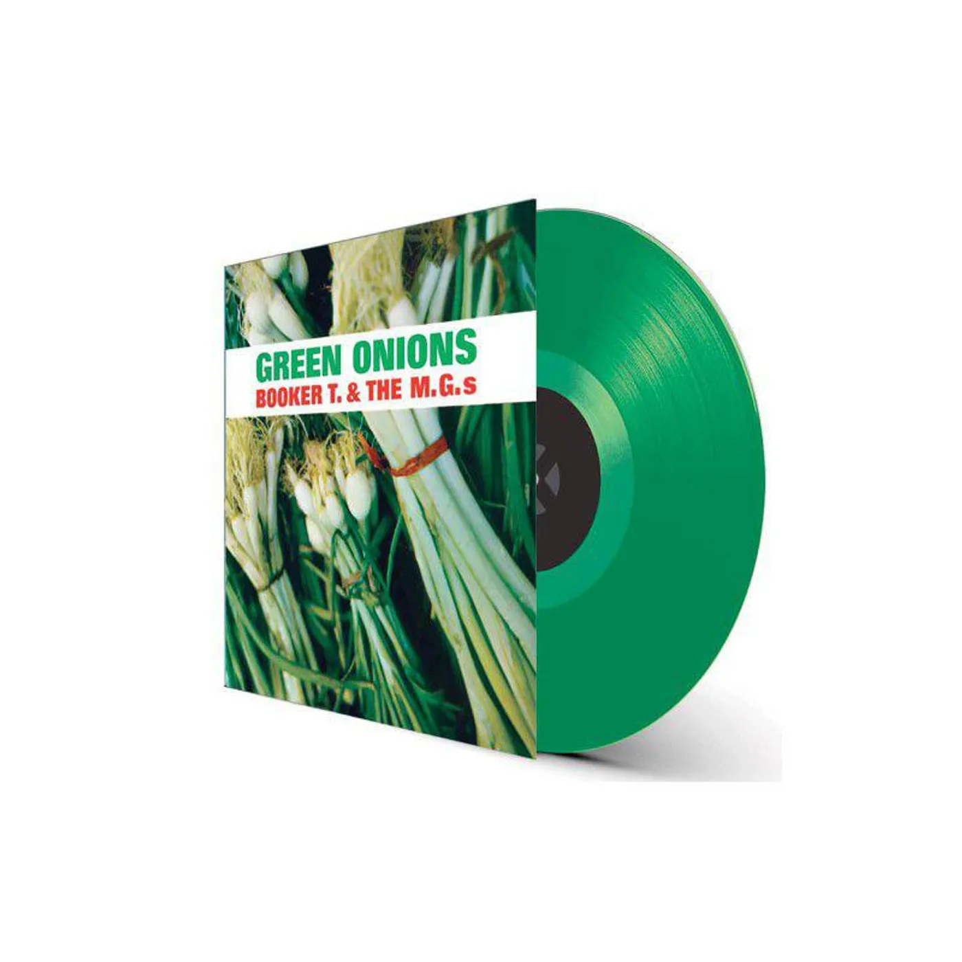 Booker T. & the M.G.'s GREEN ONIONS (Green) Vinyl Record - Limited Edition, 180 Gram Pressing, Remastered, Spain Release