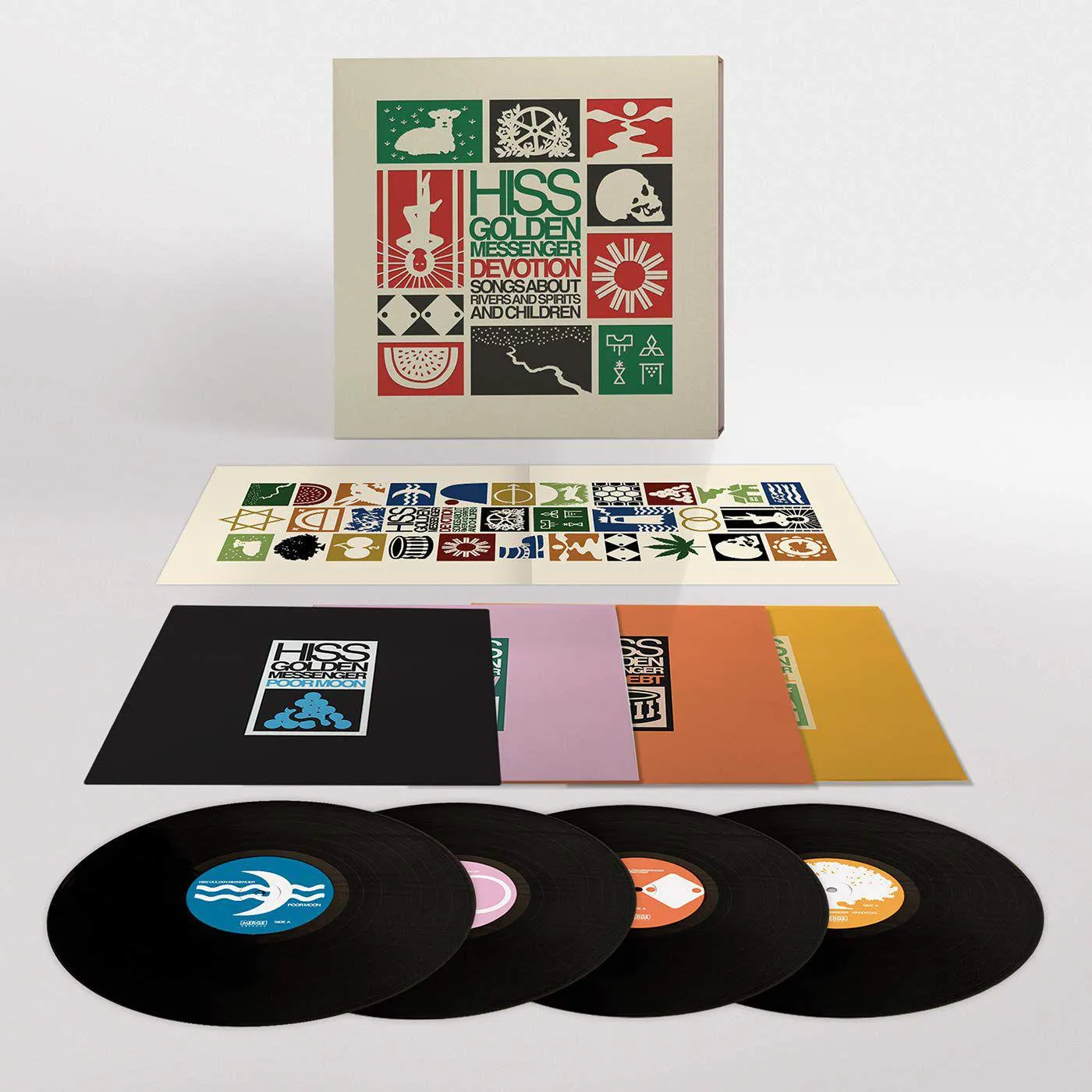 Hiss Golden Messenger Devotion: Songs About Rivers & Spirits & Children (4LP) Box Set (Vinyl)