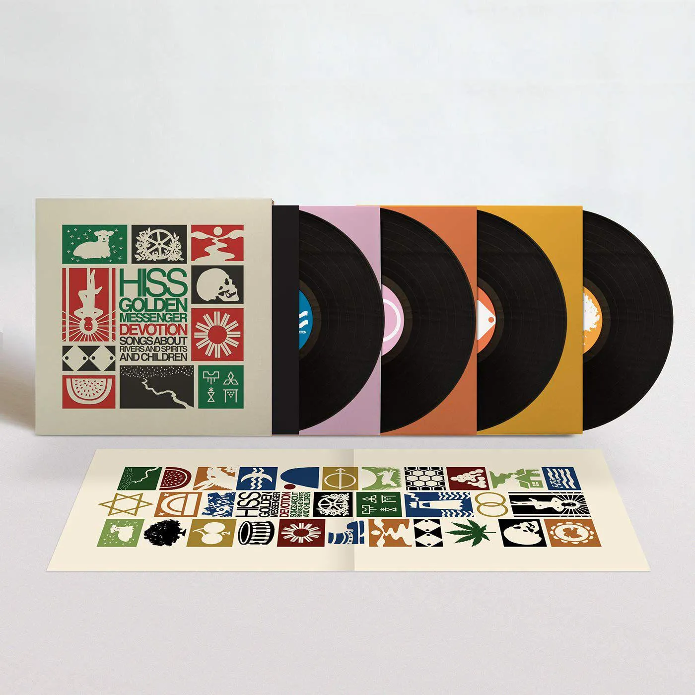 Hiss Golden Messenger Devotion: Songs About Rivers & Spirits & Children (4LP) Box Set (Vinyl)
