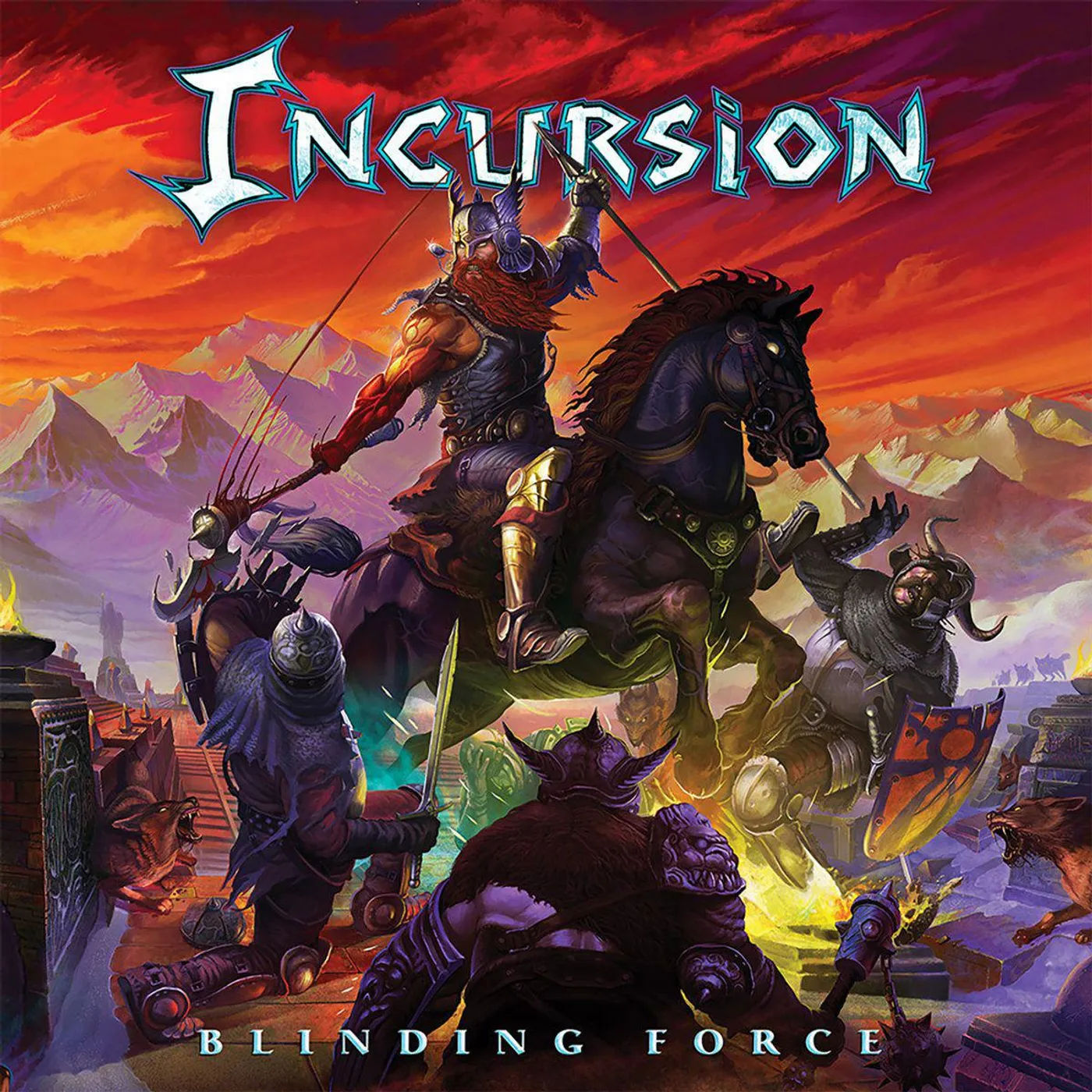Incursion BLINDING FORCE Vinyl Record