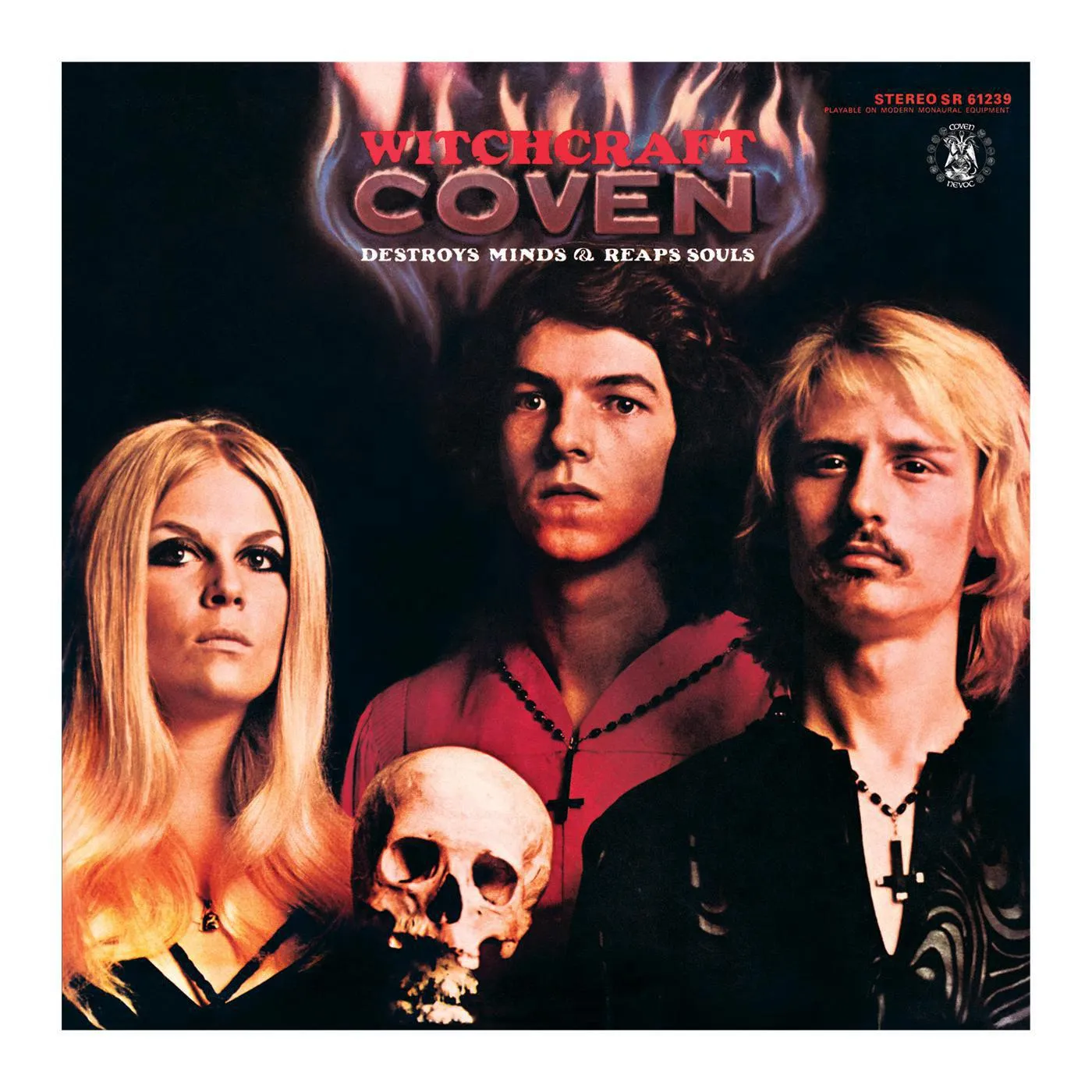 Coven Witchcraft Destroys Minds & Reaps Souls Vinyl Record