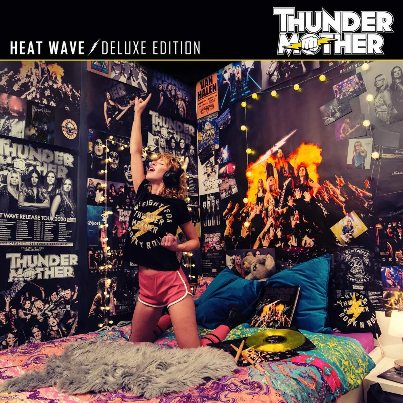 Thundermother Heat Wave (Clear Blue) Vinyl Record