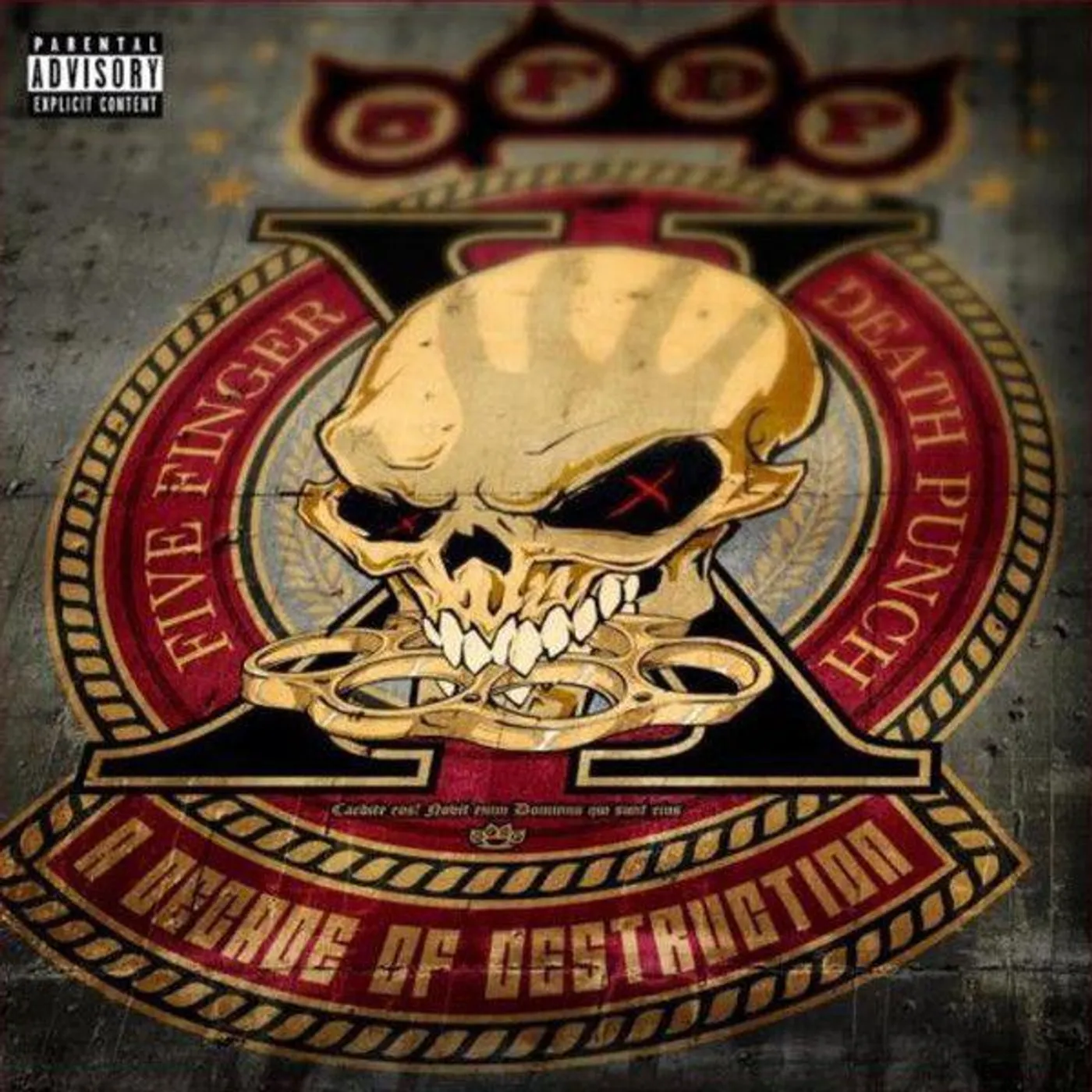 Five Finger Death Punch A Decade Of Destruction (2LP/Crimson Red) Vinyl Record