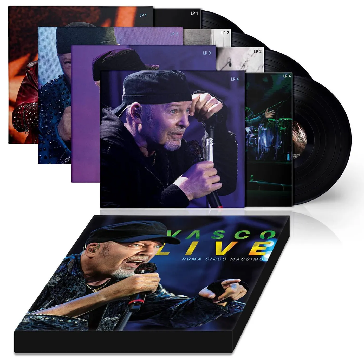 Vasco Rossi Vasco Live Roma Circo Massimo Vinyl Record