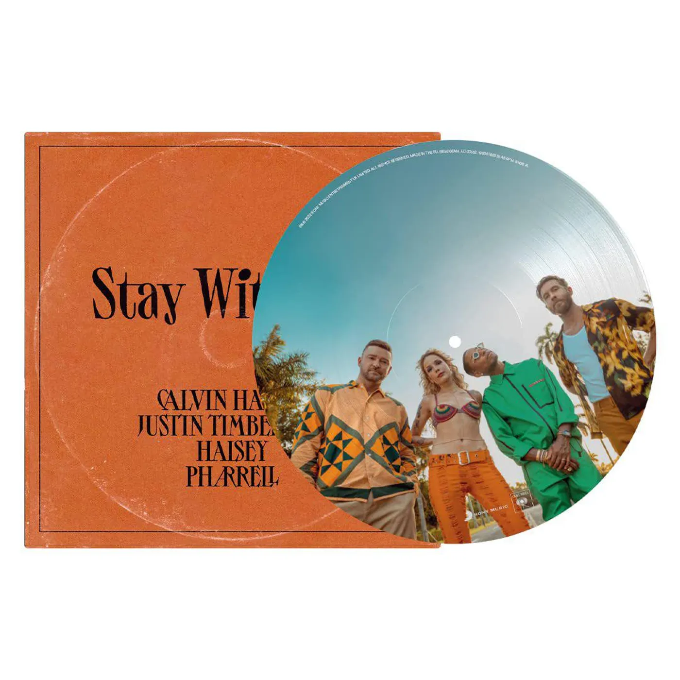 Calvin Harris Stay With Me Vinyl Record