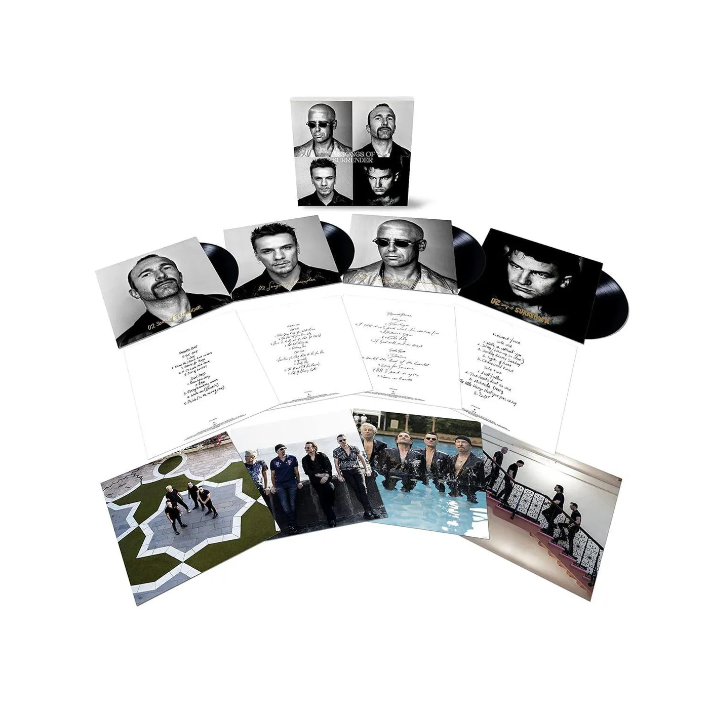 U2 Songs Of Surrender (4LP/Super Deluxe Collector's Boxset) Vinyl Record