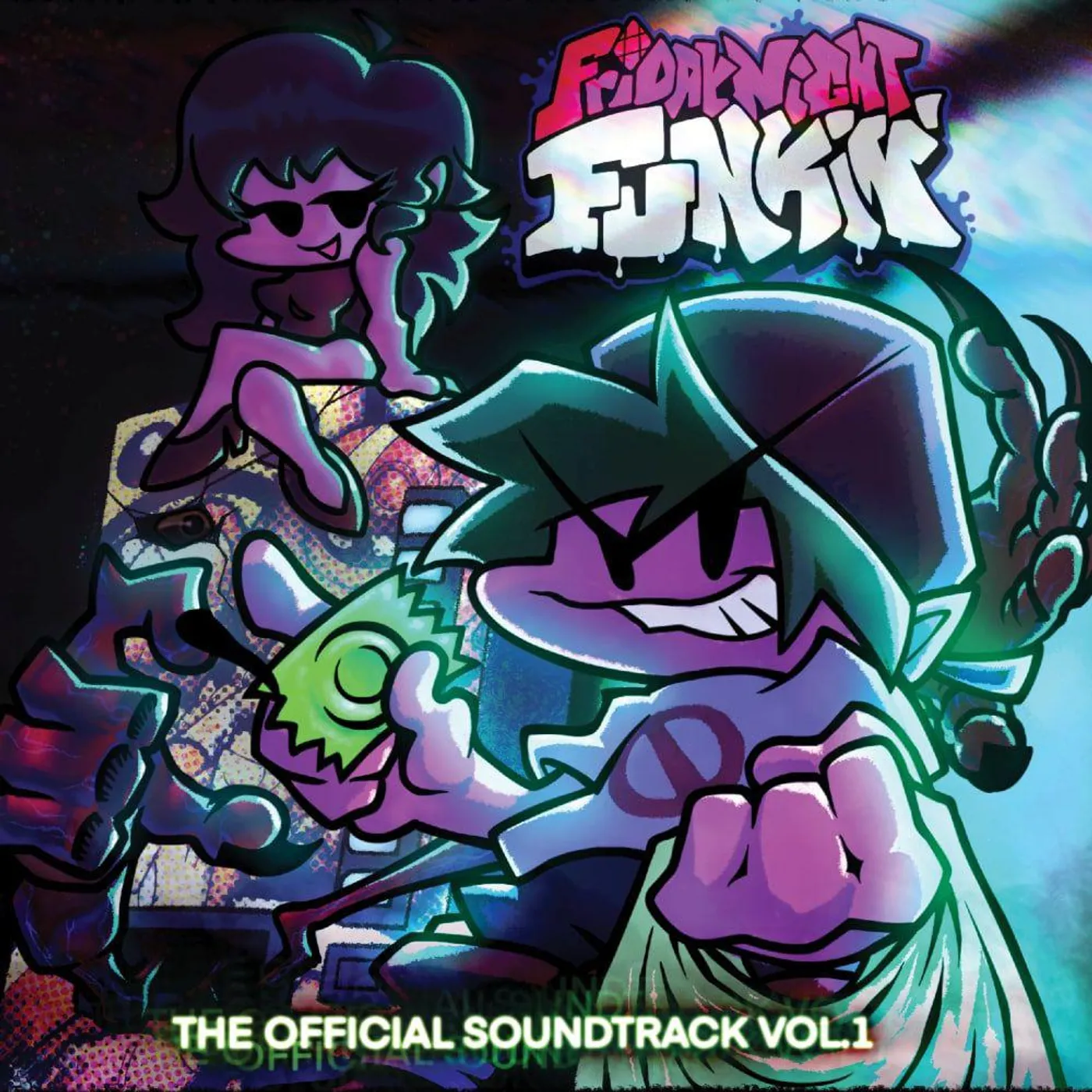 Kawai Sprite Friday Night Funkin' - The Official Soundtrack Vol. 1 Vinyl Record