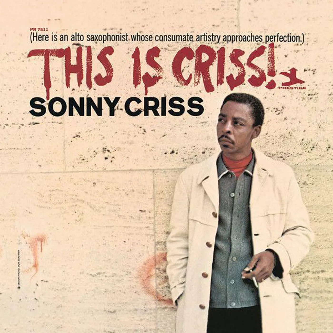 Sonny Criss THIS IS CRISS Vinyl Record