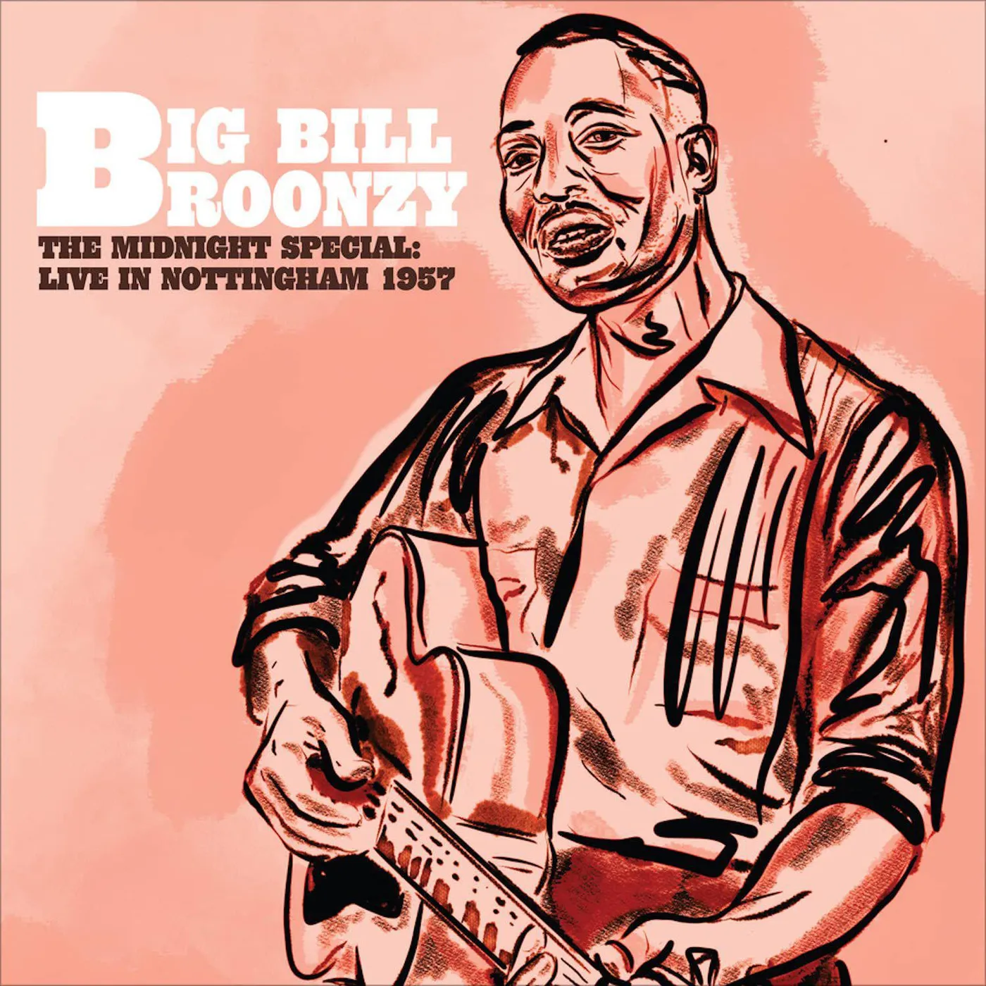 Big Bill Broonzy Midnight Special: Live In Nottingham - 1957 Vinyl Record