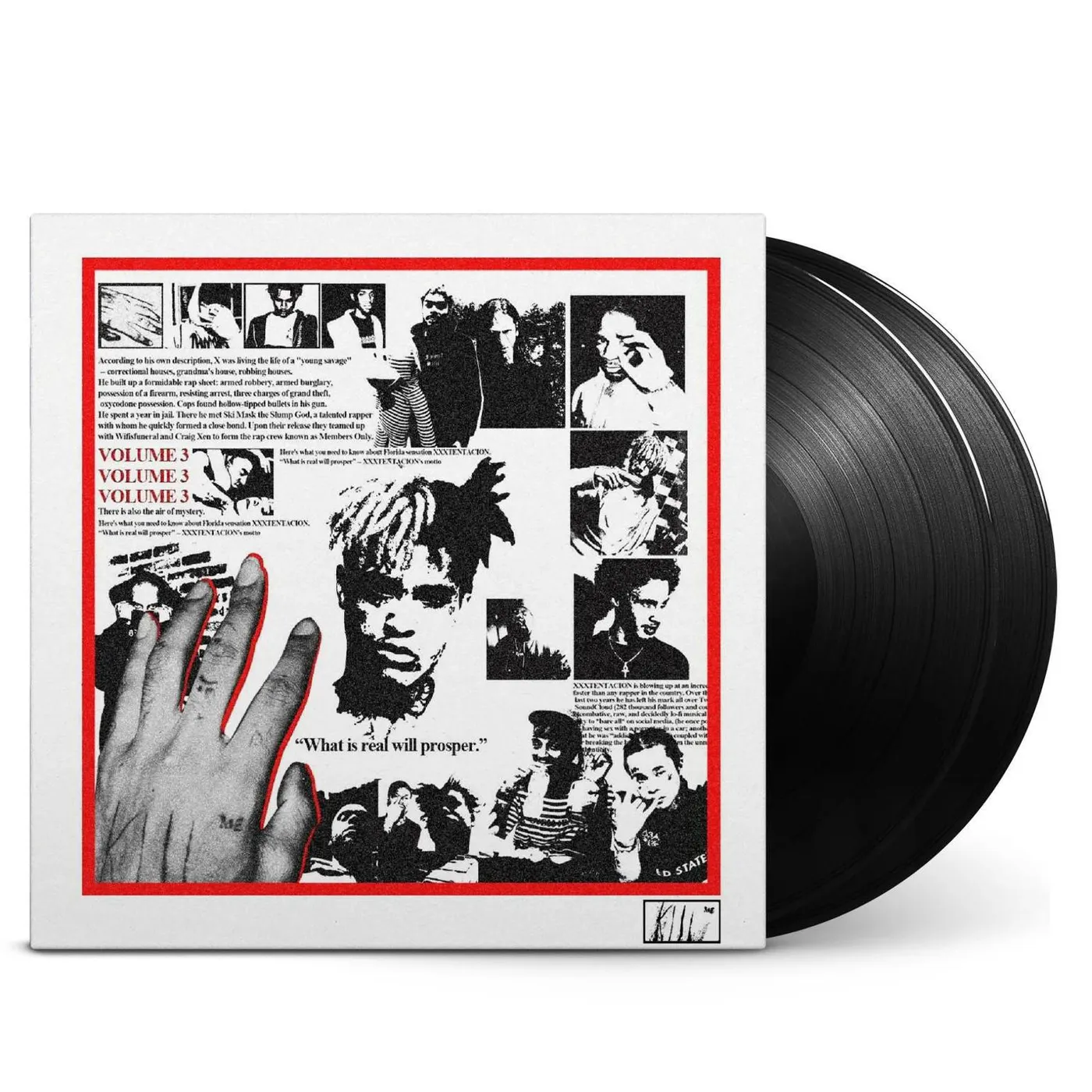 XXXTENTACION MEMBERS ONLY VOL. 4 Vinyl Record XXXTENTACION MEMBERS ONLY VOL. 4 Vinyl Record