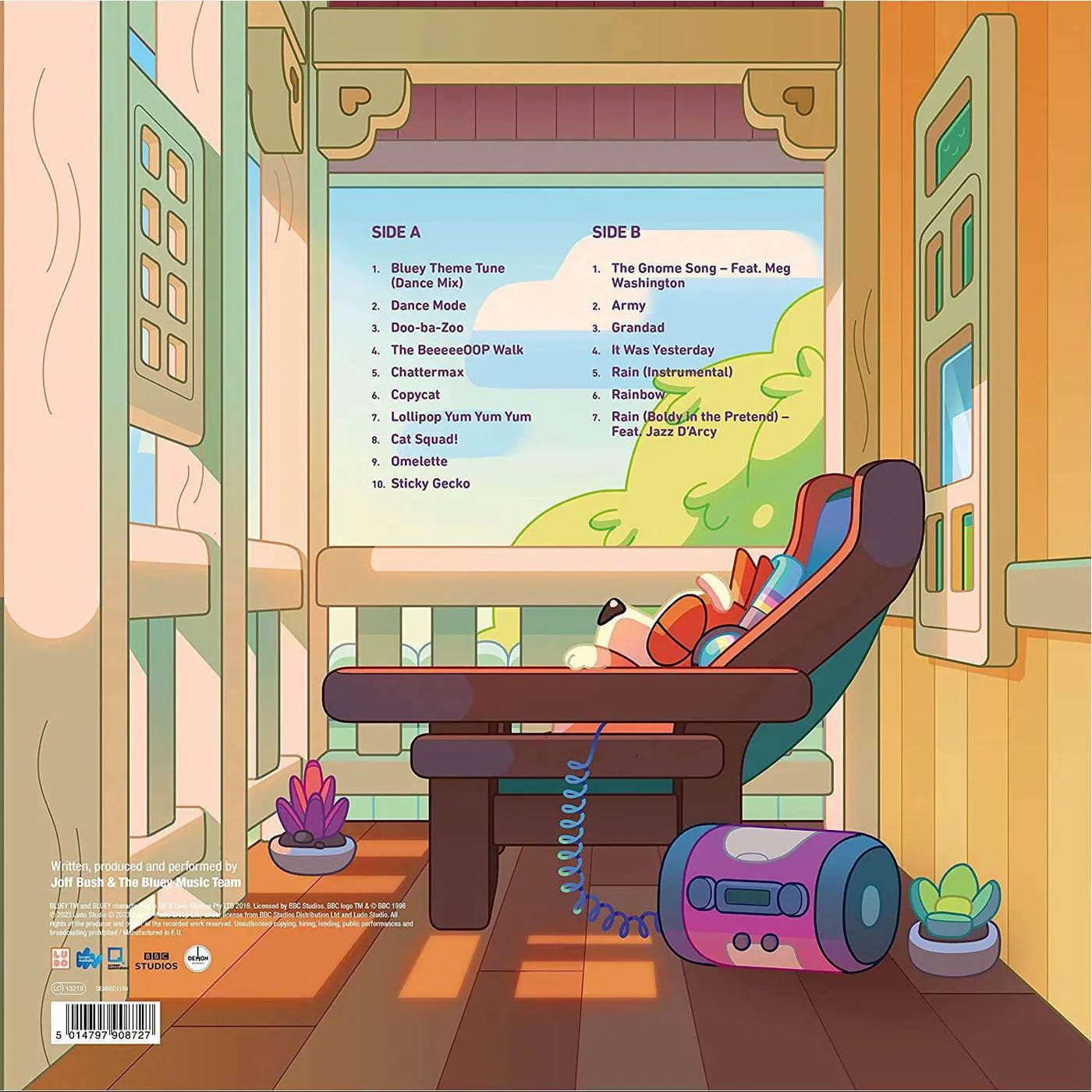 英、欧LP Joff Bush &amp;amp; The Bluey Music Te Bluey Dance Mode! DEMREC1100 Demon Records, Ludo  /00260 Amazon.com: Bluey Dance Mode - CD Digipak: CDs & Vinyl