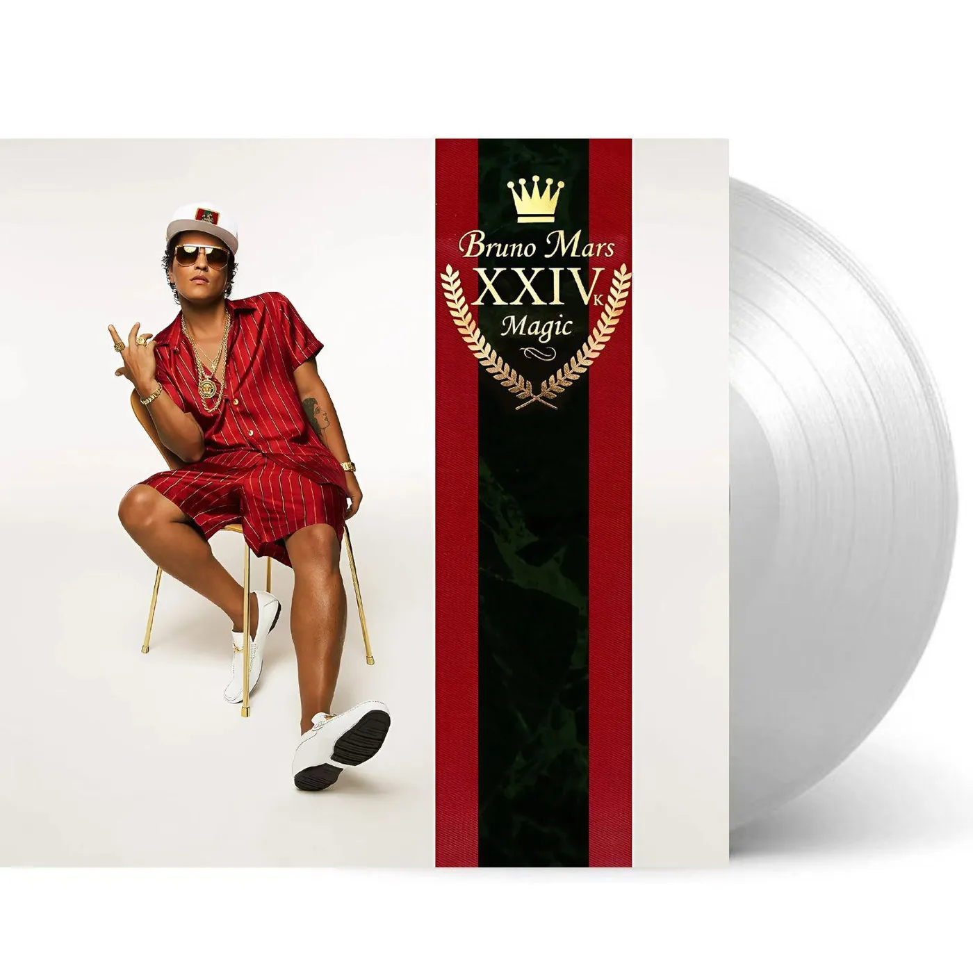 Bruno Mars 24K Magic (Clear) Vinyl Record