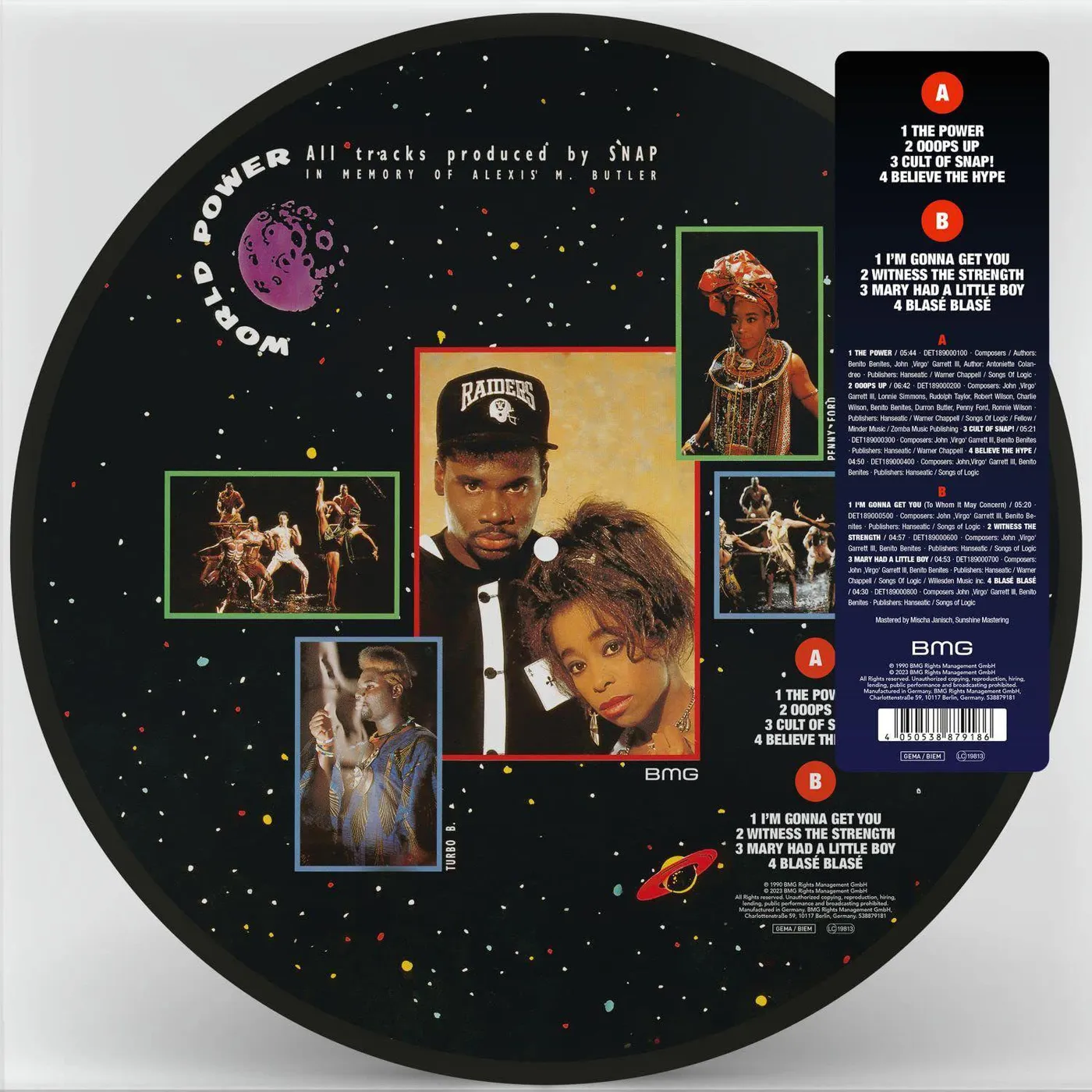 SNAP! World Power (Picture Disc) Vinyl Record