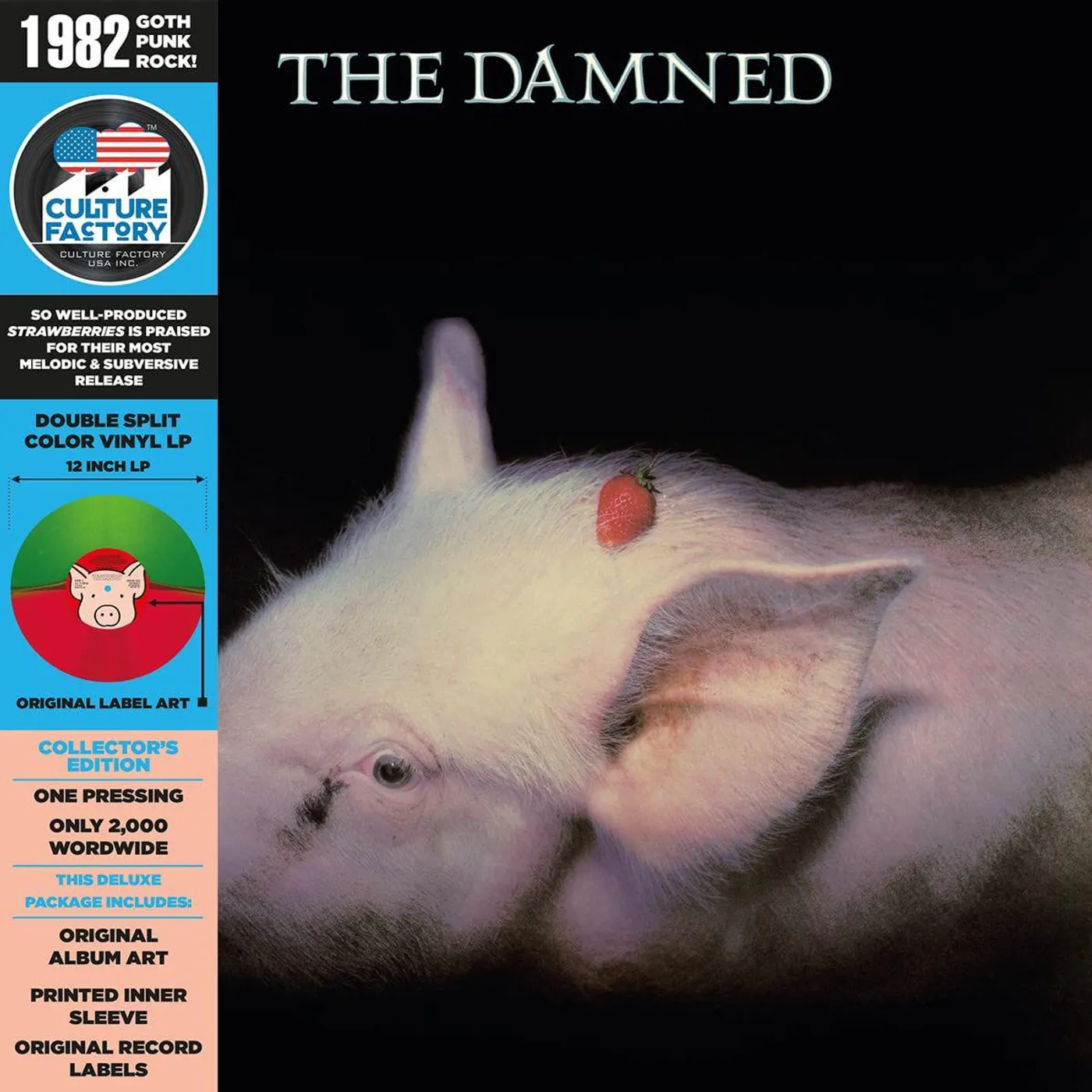 The Damned Strawberries (Red & Green) Vinyl Record