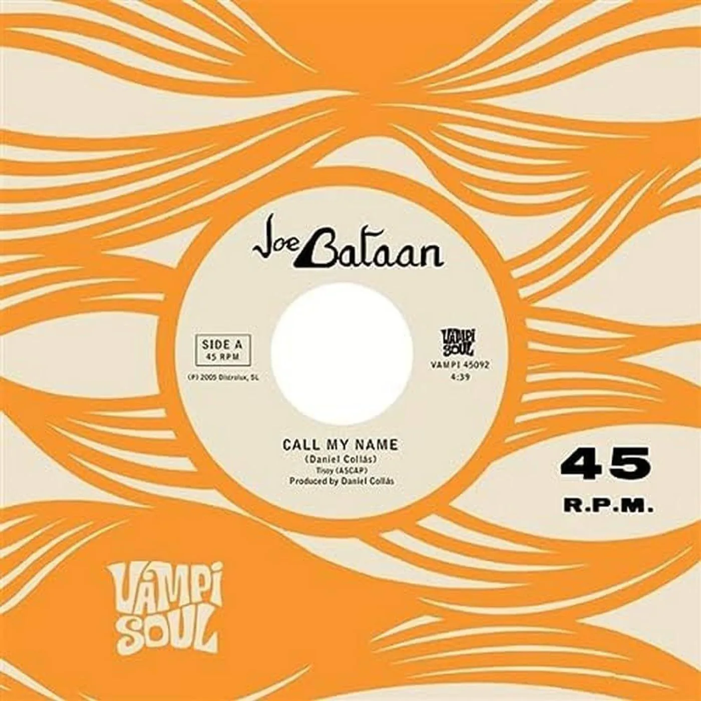 Joe Bataan CALL MY NAME Vinyl Record