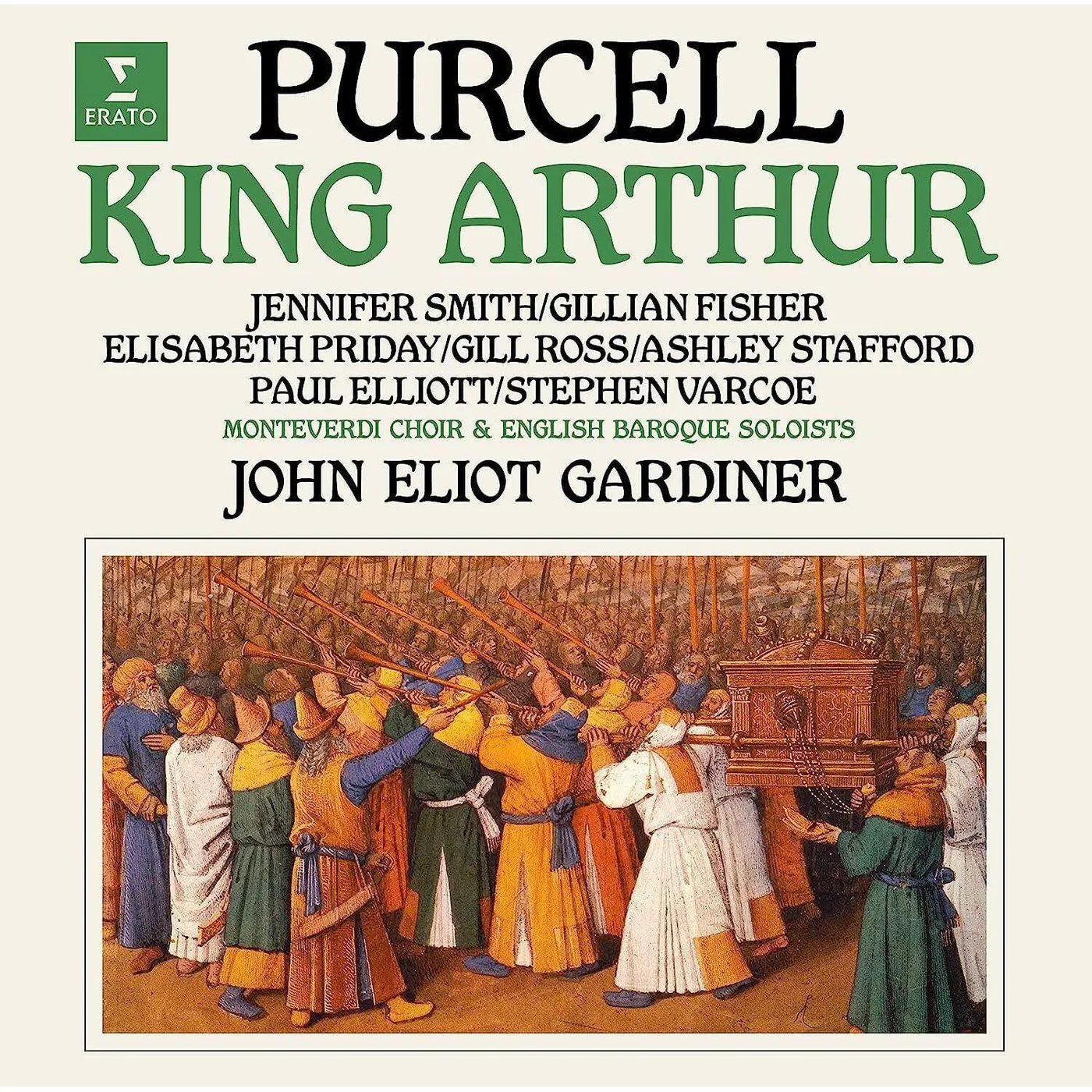 John Eliot Gardiner Purcell: King Arthur Vinyl Record