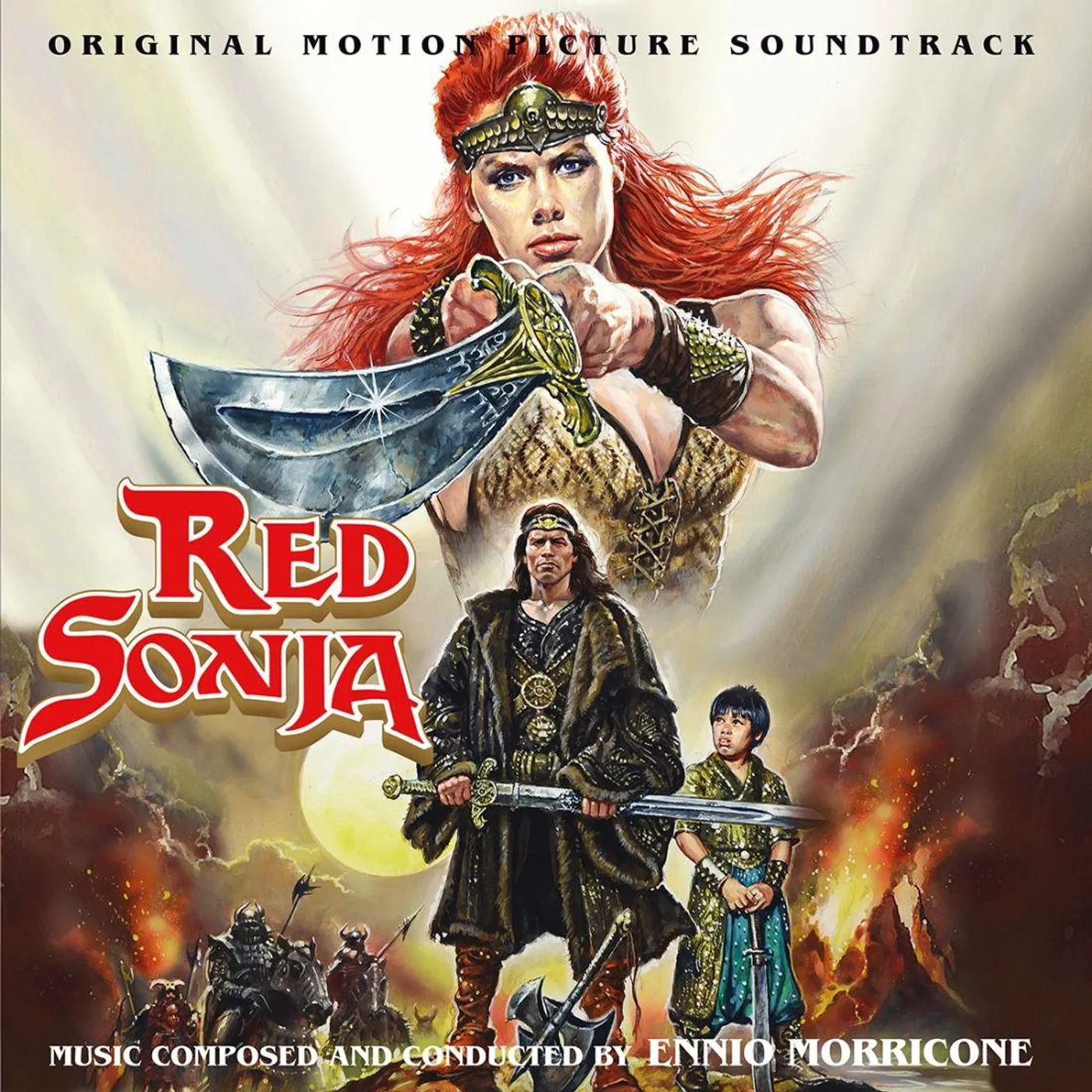 Ennio Morricone Red Sonja Original Soundtrack Vinyl Record