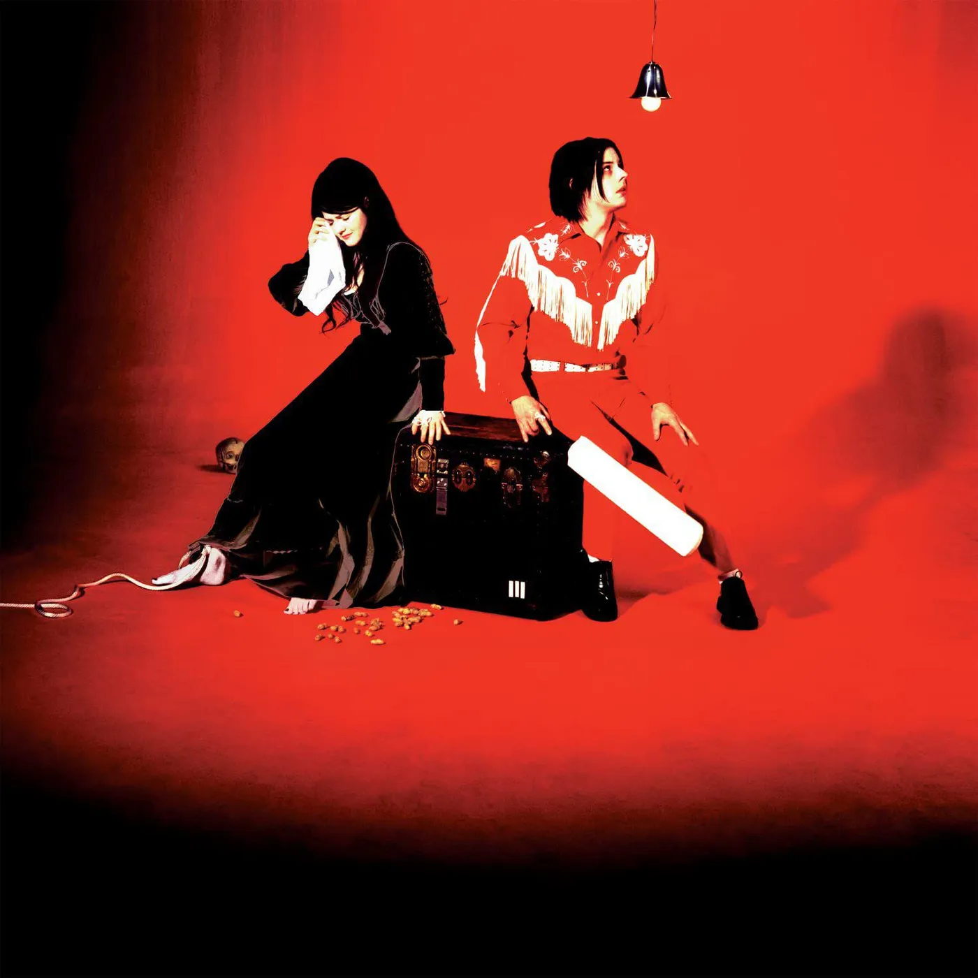 The White Stripes Elephant (20th Anniv/Limited Edition//Red Smoke & Clear w/ Red & Black Smoke) Vinyl Record