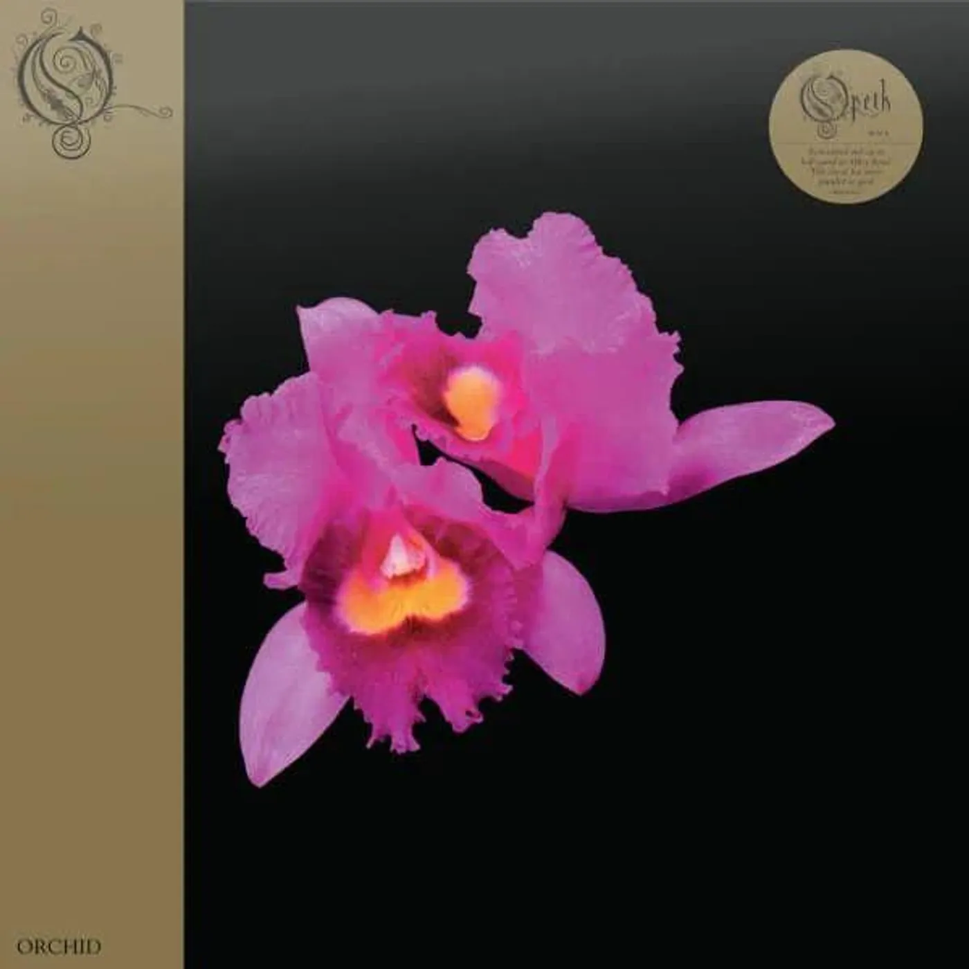 Opeth ORCHID - RED Vinyl Record