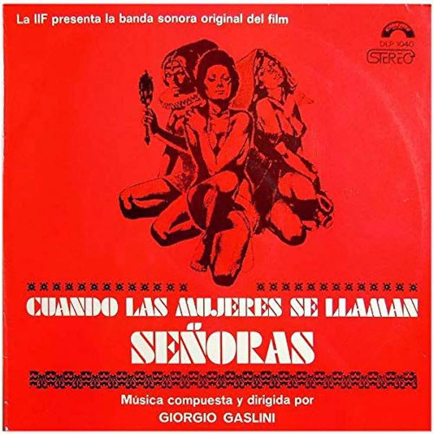 Giorgio Gaslini CUANDO LAS MUJERES SE LLAMAN SENORAS Vinyl Record