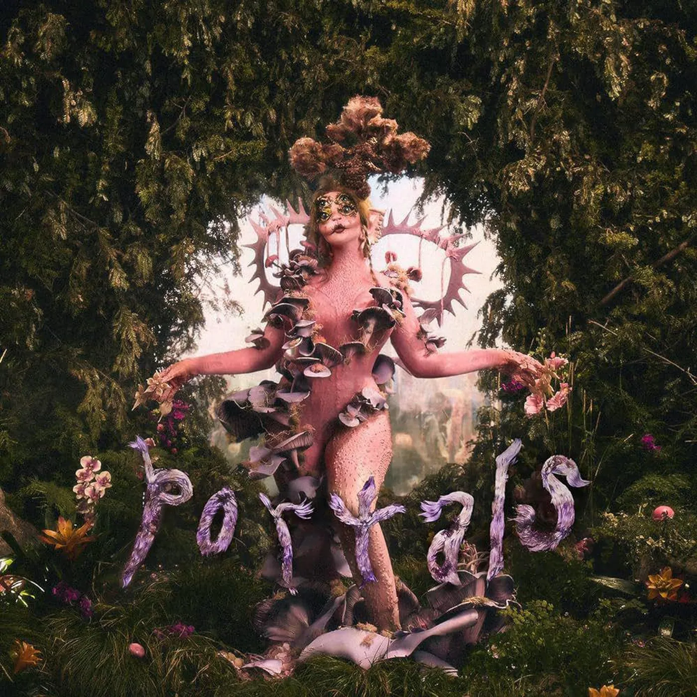 Melanie Martinez PORTALS (Bloodshot Translucent) Vinyl Record