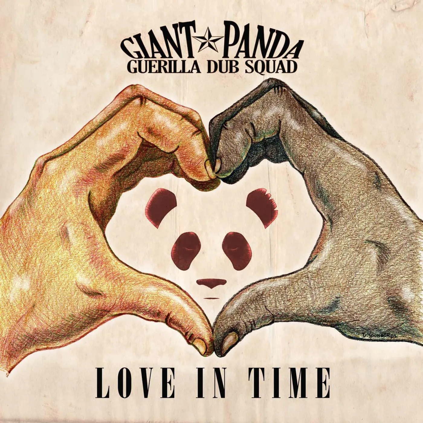 Giant Panda Guerilla Dub Squad Love In Time Vinyl Record
