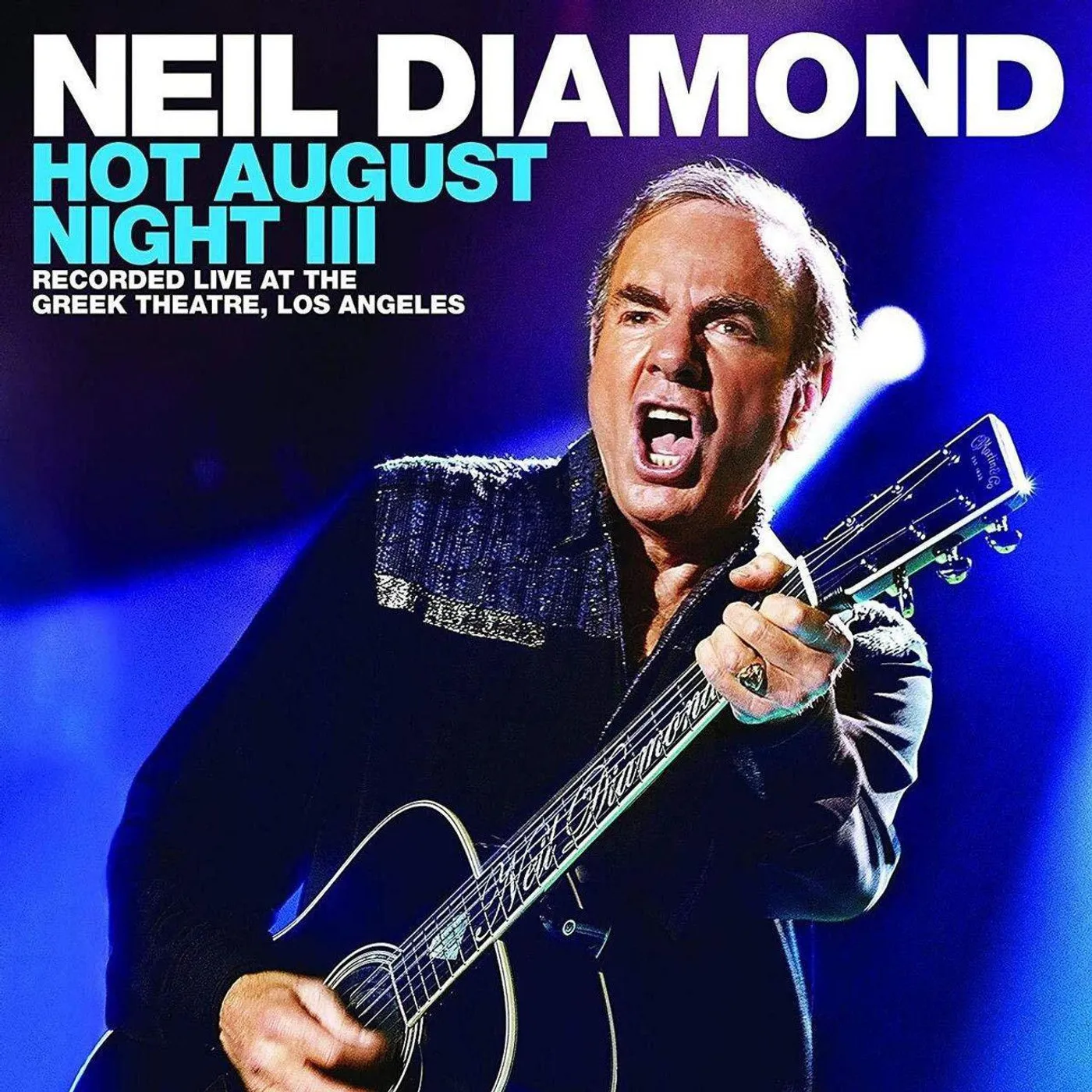 Neil Diamond Hot August Night III (Sea Glass) Vinyl Record