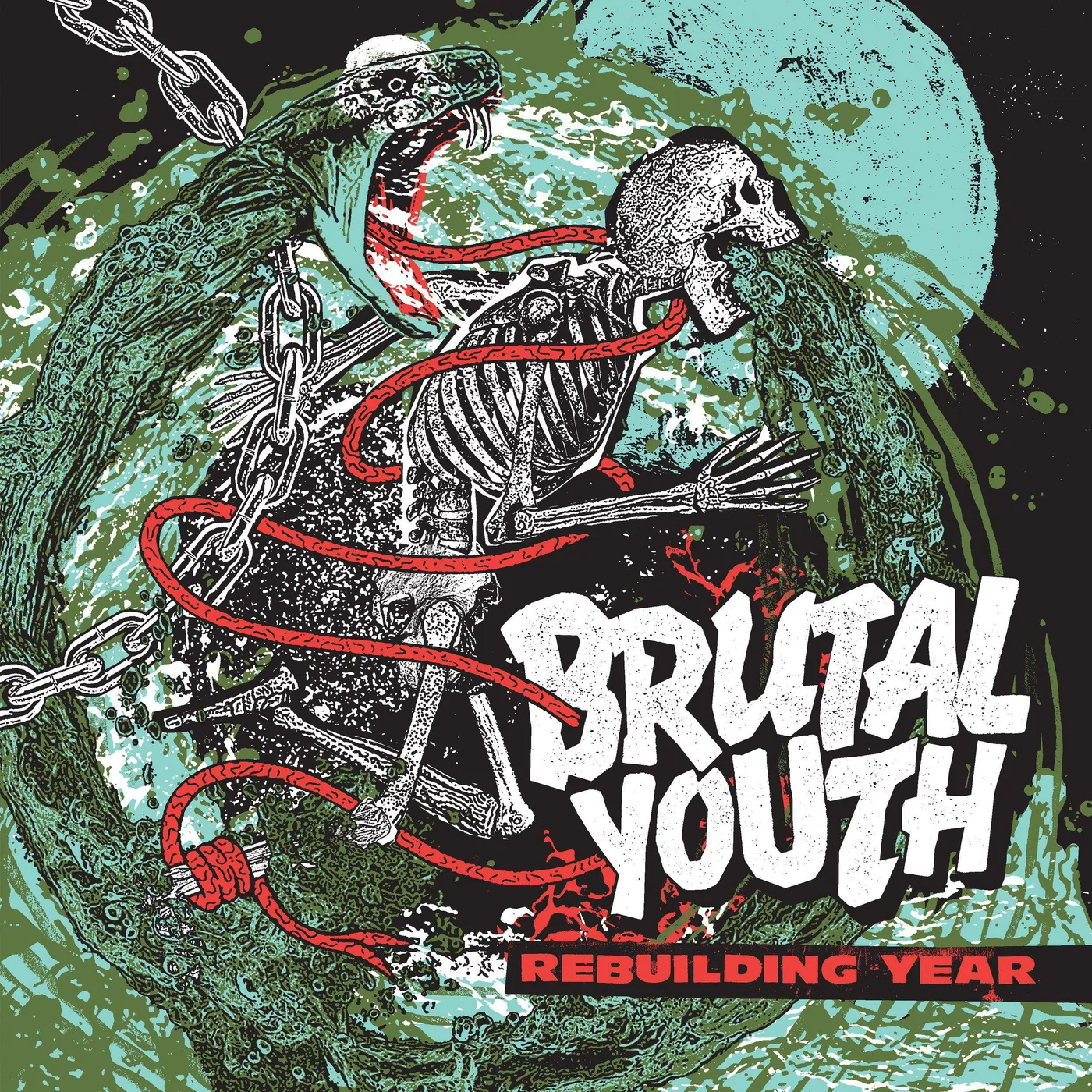 Brutal Youth Rebuilding Year (Limited Blue Marble) Vinyl Record